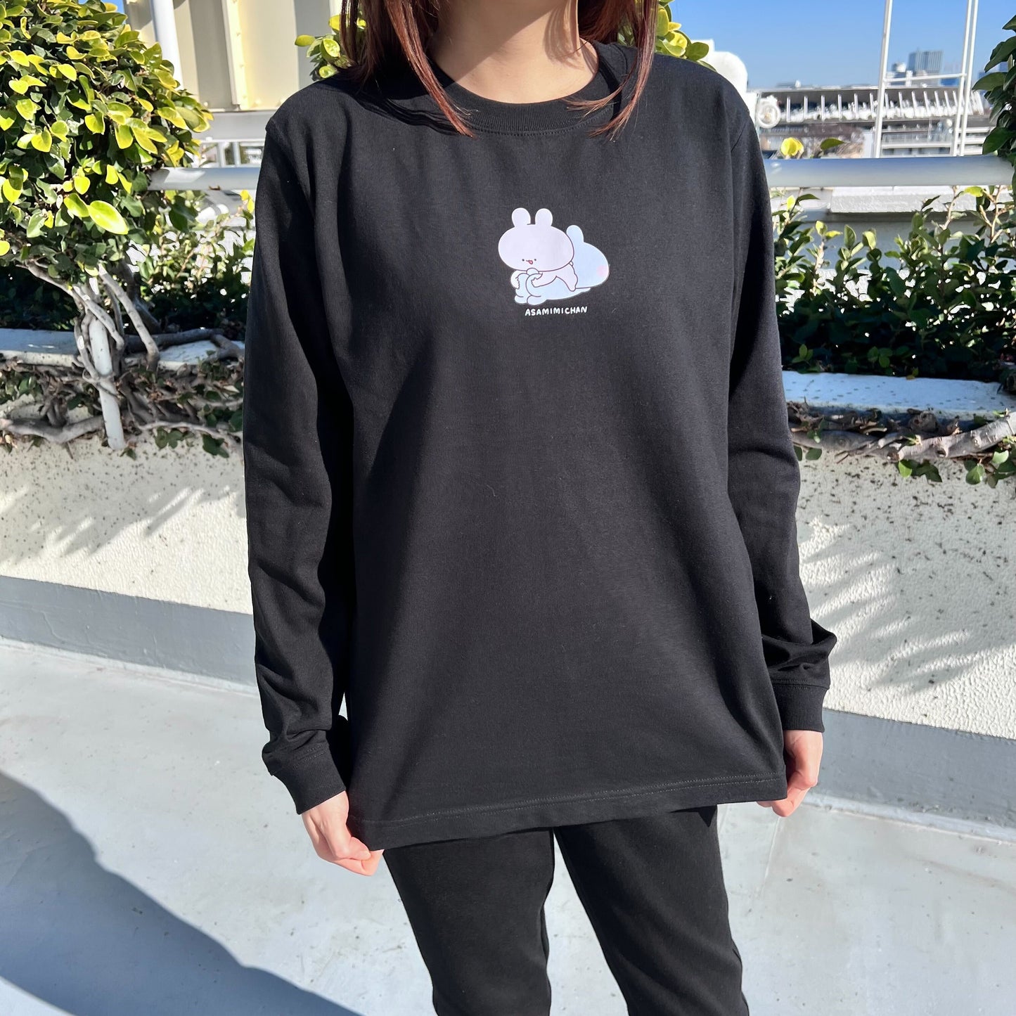 【あさみみちゃん】おしりシスターズ♡長袖プリントTシャツ【2月中旬発送】