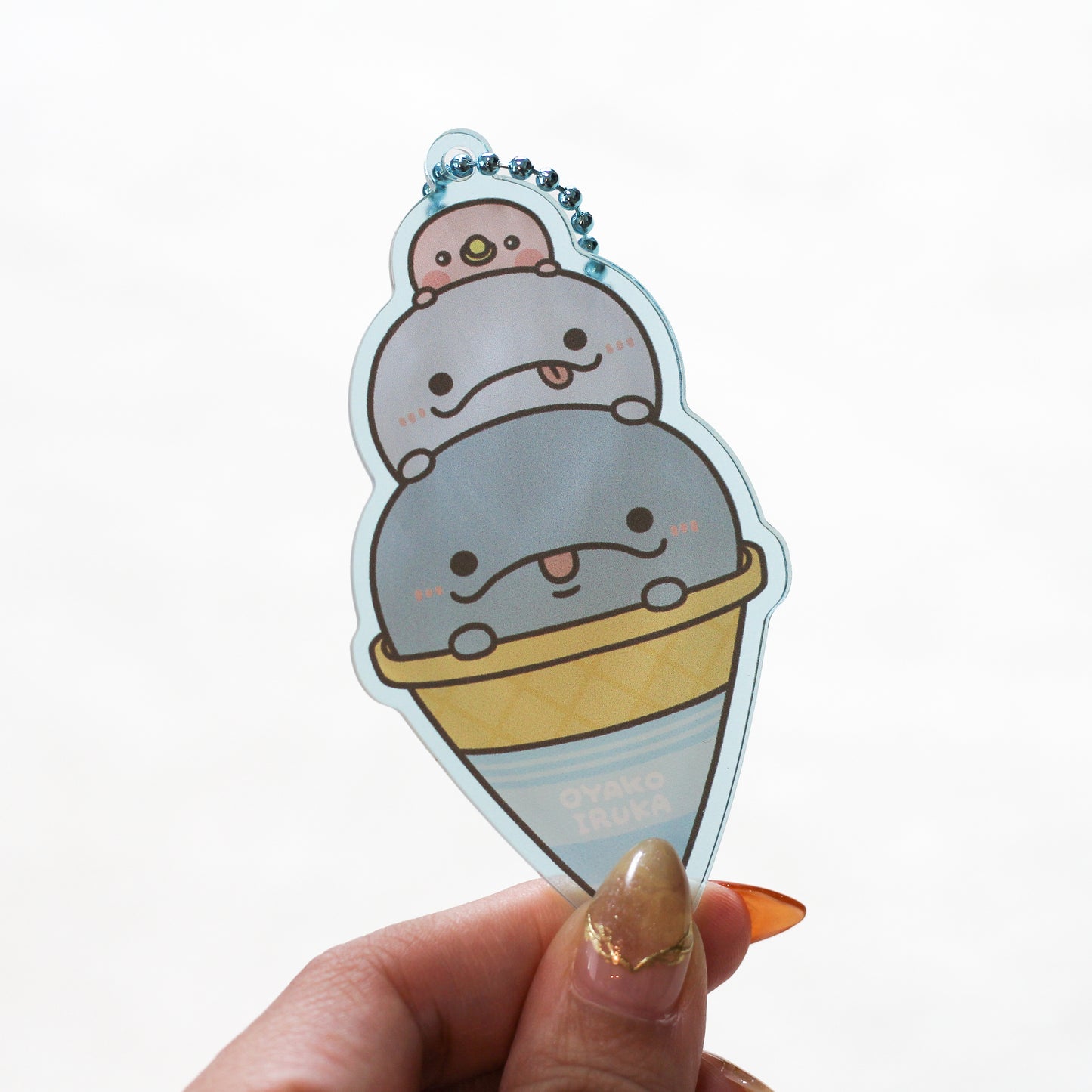 [OYAKOIRUKA] Ice Cream Acryl-Schlüsselanhänger [Versand Ende August]