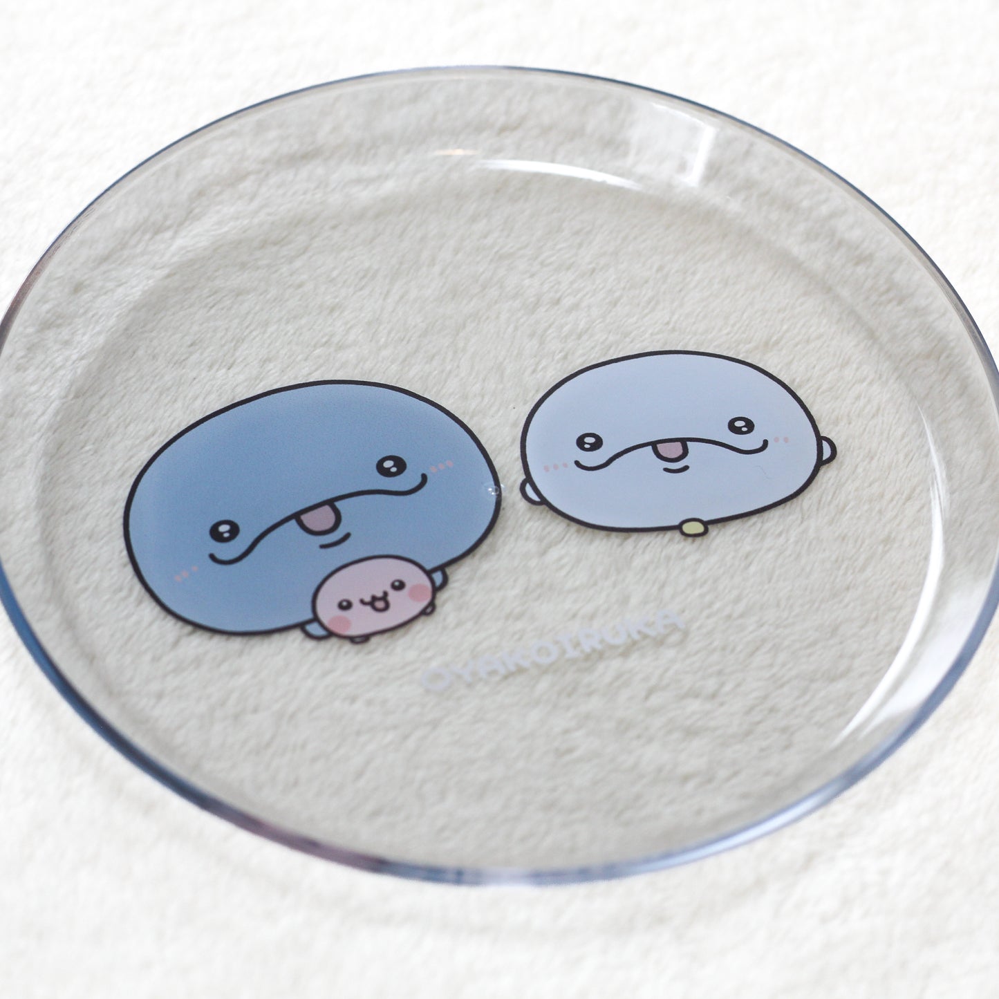 [OYAKOIRUKA] A scelta! Clear Plate [Spedizione a fine agosto]