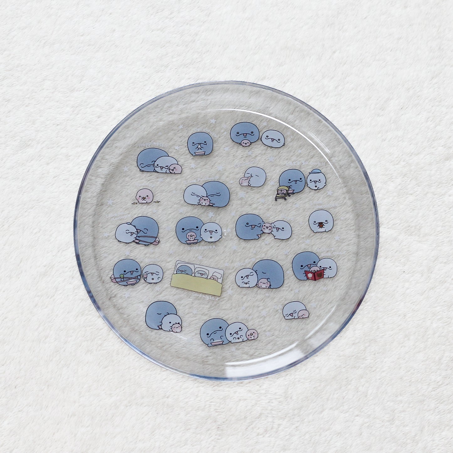 [OYAKOIRUKA] A scelta! Clear Plate [Spedizione a fine agosto]