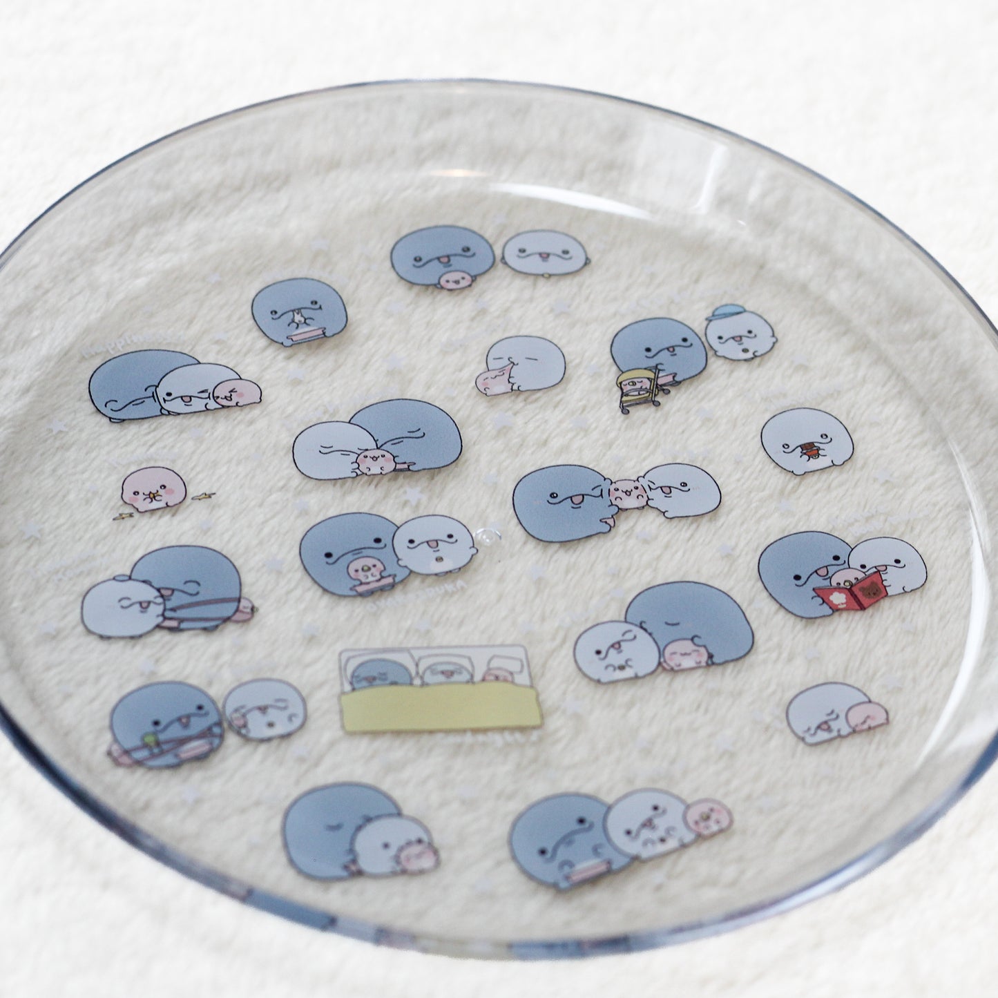 [OYAKOIRUKA] A scelta! Clear Plate [Spedizione a fine agosto]