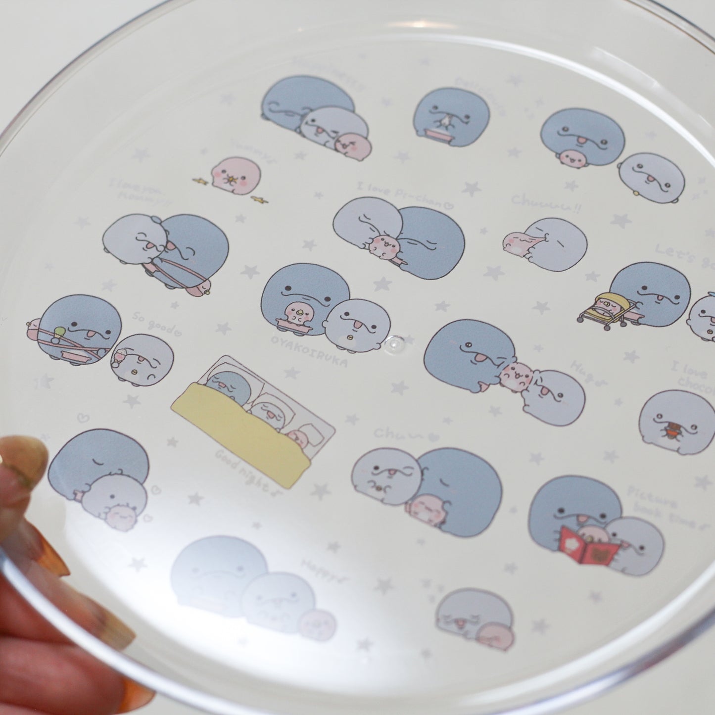 [OYAKOIRUKA] A scelta! Clear Plate [Spedizione a fine agosto]