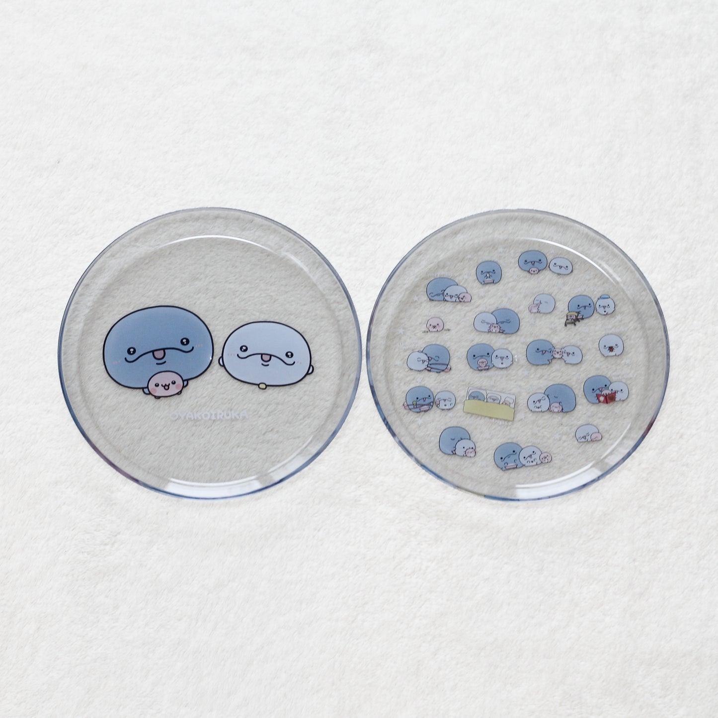 [OYAKOIRUKA] A scelta! Clear Plate [Spedizione a fine agosto]