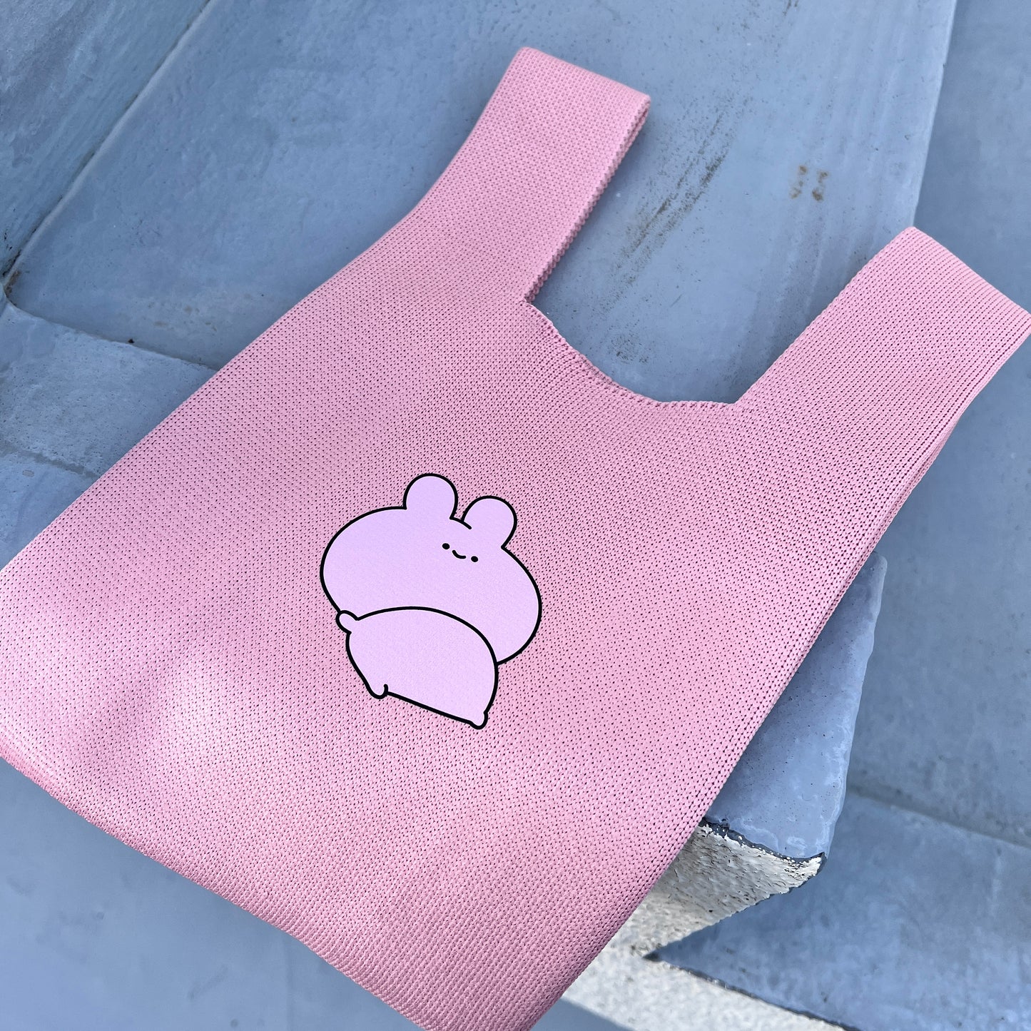 【あさみみちゃん】ニットバッグ【3月中旬発送】