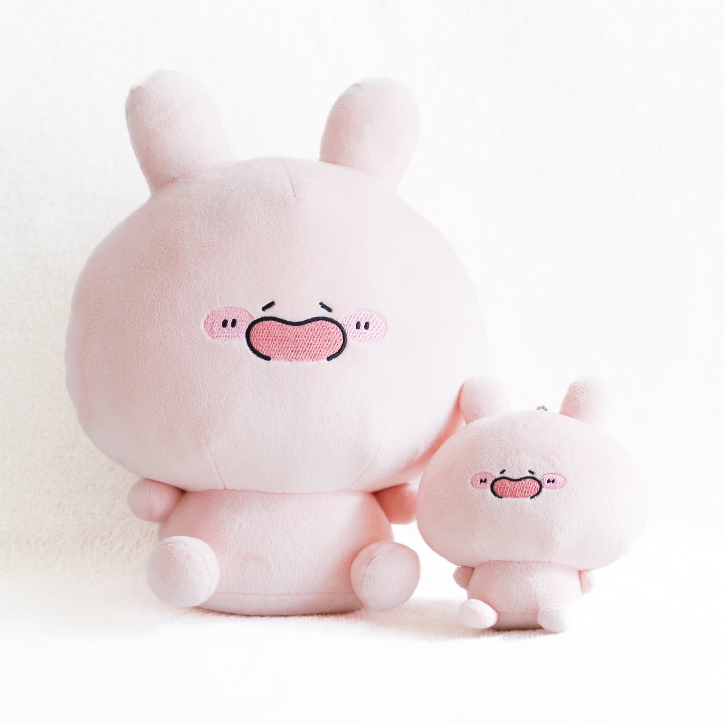 [ASAMIMICHAN] Ensemble complet avec des fesses joyeuses (Peluche et porte-clés en peluche) 