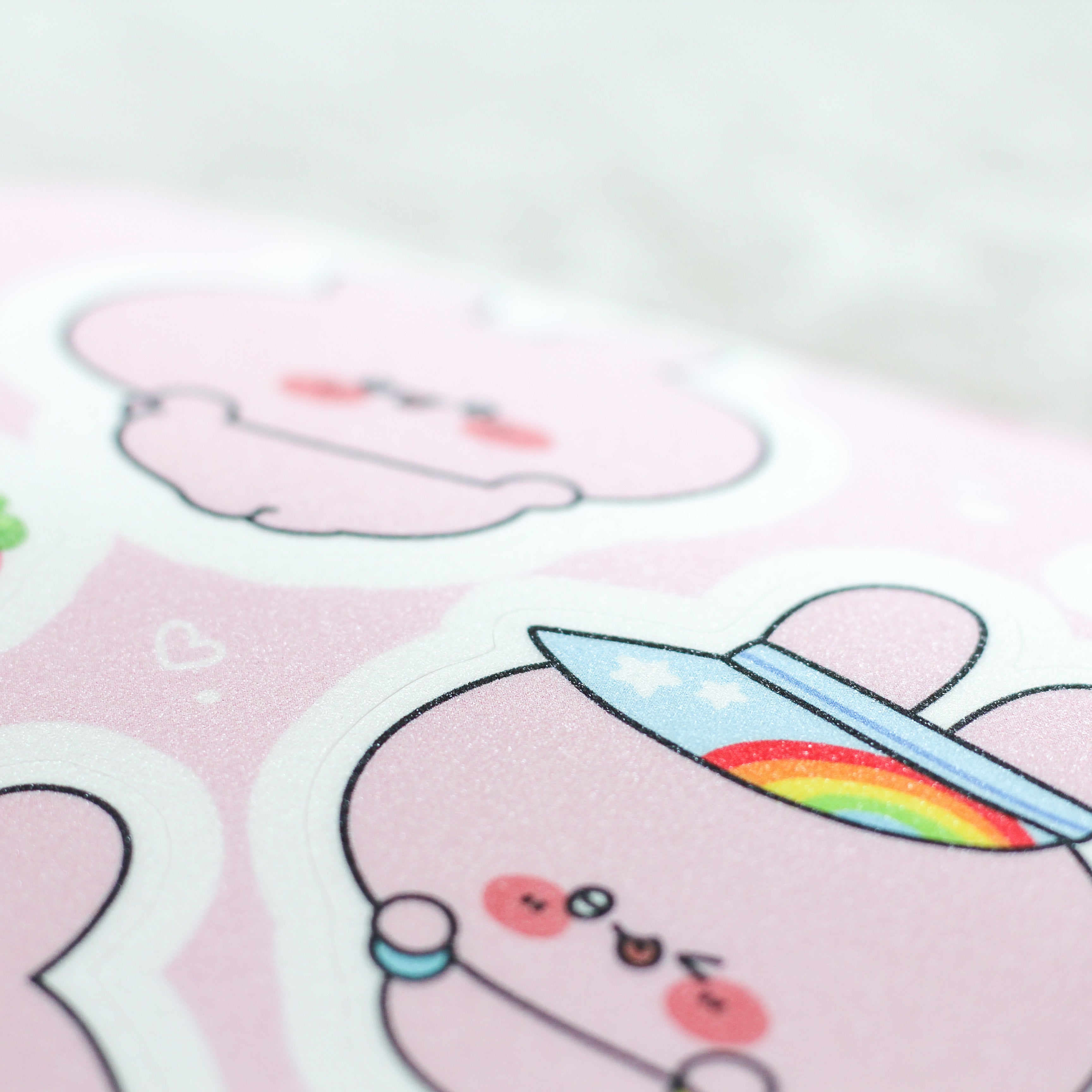 あさみみちゃん】シートシール（平成kawaiiシリーズ