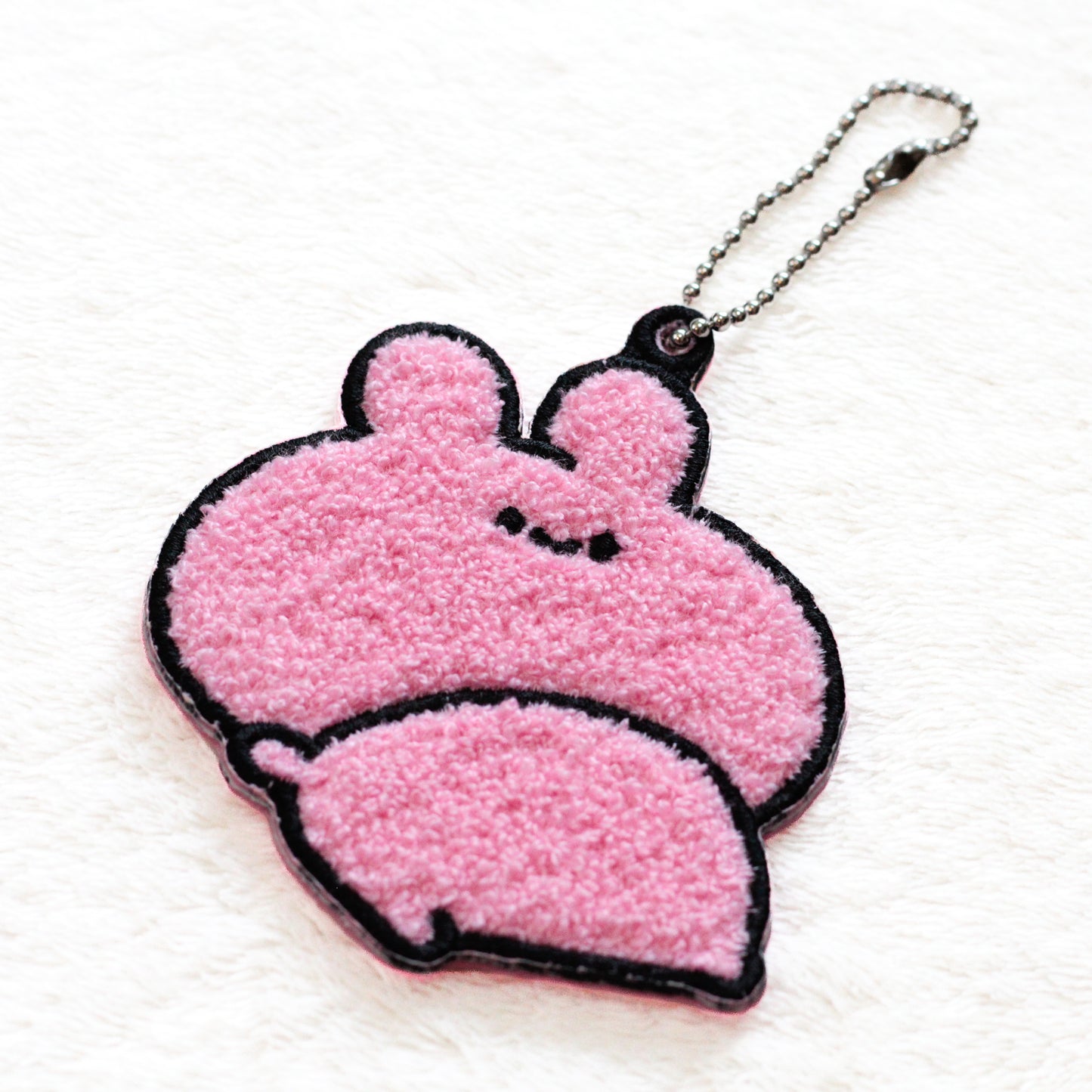[ASAMIMICHAN] Porte-clés patch broderie chenille [Expédition fin octobre]
