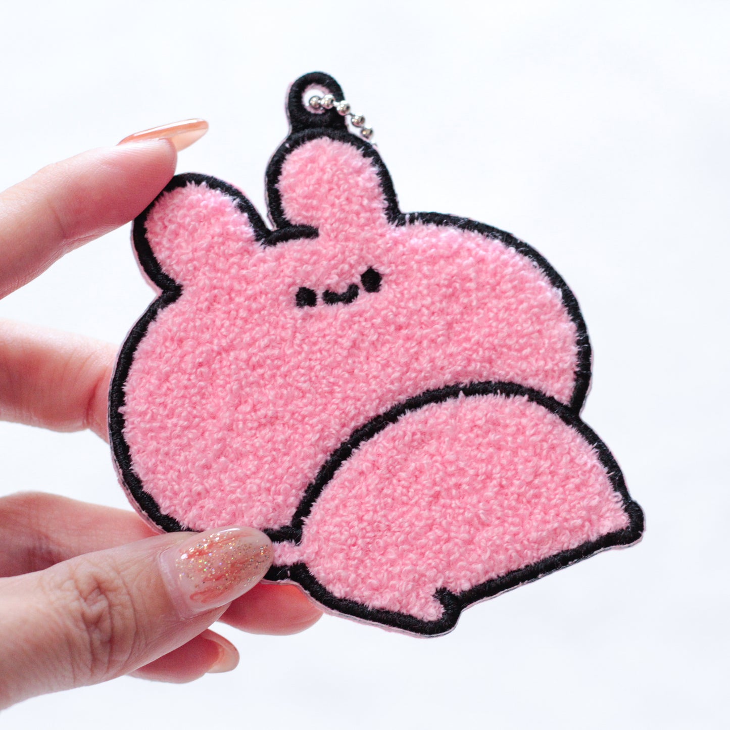 [ASAMIMICHAN] Porte-clés patch broderie chenille [Expédition fin octobre]