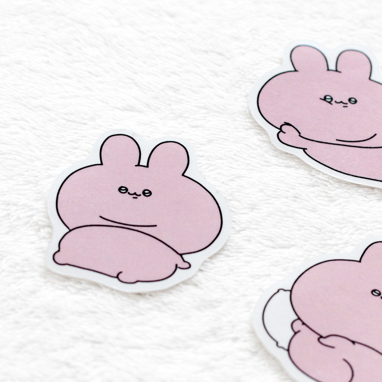 [ASAMIMICHAN] Pummeliges Sticker-Set (5er-Pack) [Versand Ende Oktober]