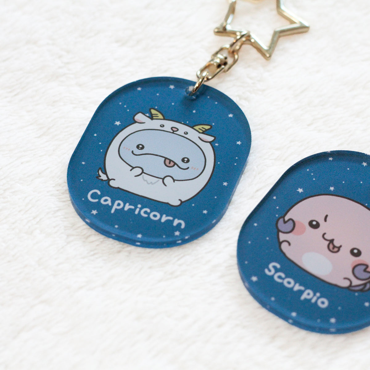 [OYAKOIRUKA] 12 Zodiac Acrylic Keychain [Shipping in late-October]