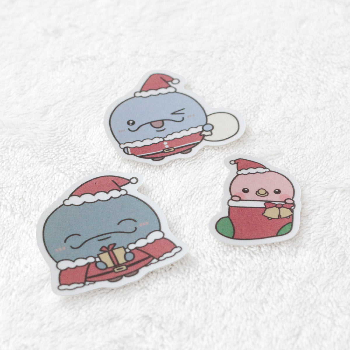 [OYAKOIRUKA] Set of Christmas stickers (3 pieces) [Expédition fin novembre]