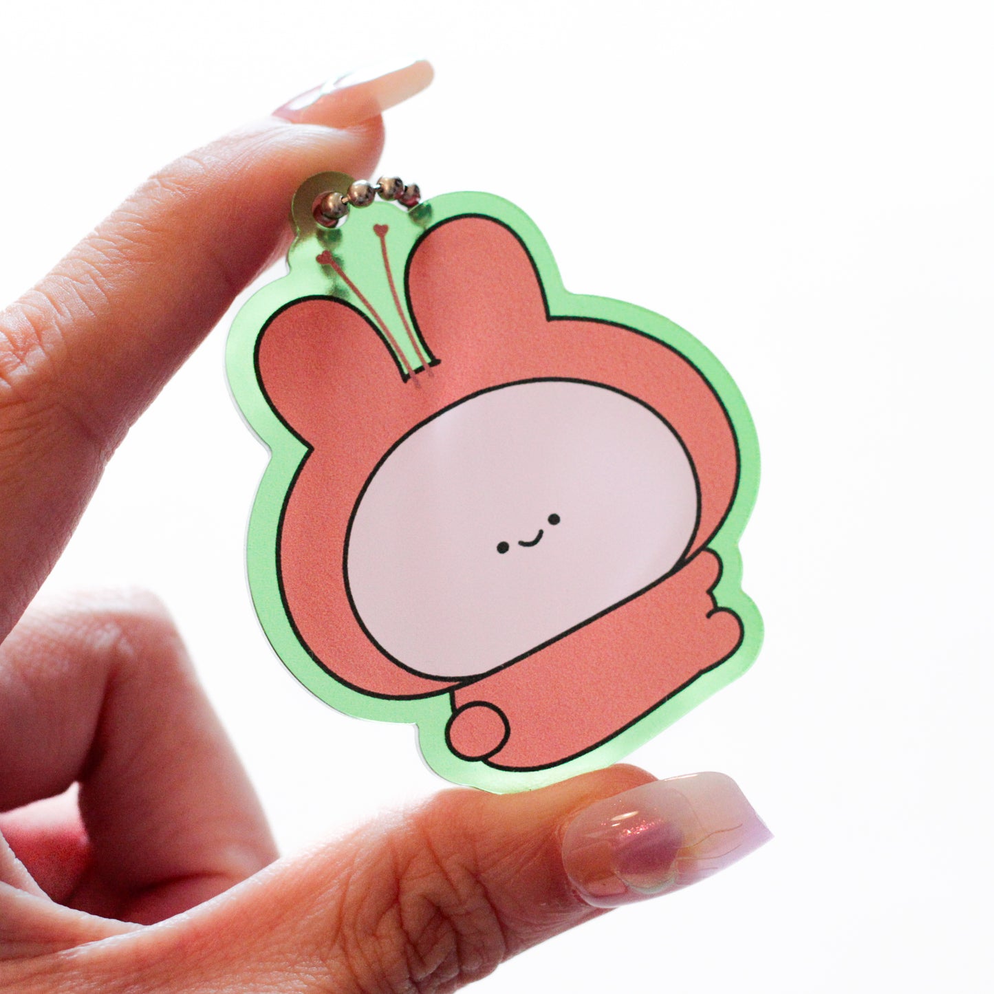 【あさみみちゃん】シークレットあり♪ランダムクリアカラーアクキー（全5種）【8月中旬発送】