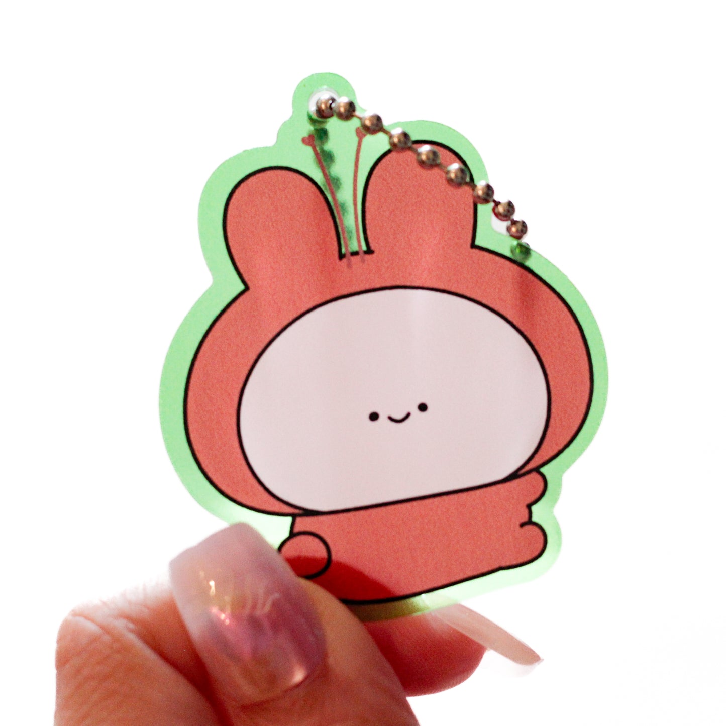 【あさみみちゃん】シークレットあり♪ランダムクリアカラーアクキー（全5種）【8月中旬発送】