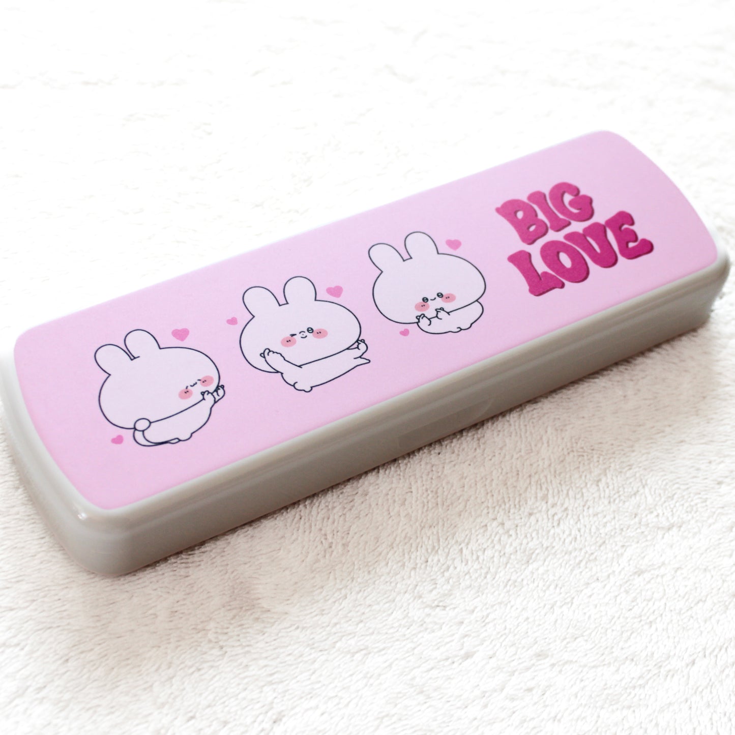 [ASAMIMICHAN] BIG LOVE♡ Trousse en plastique [Expédition fin septembre]