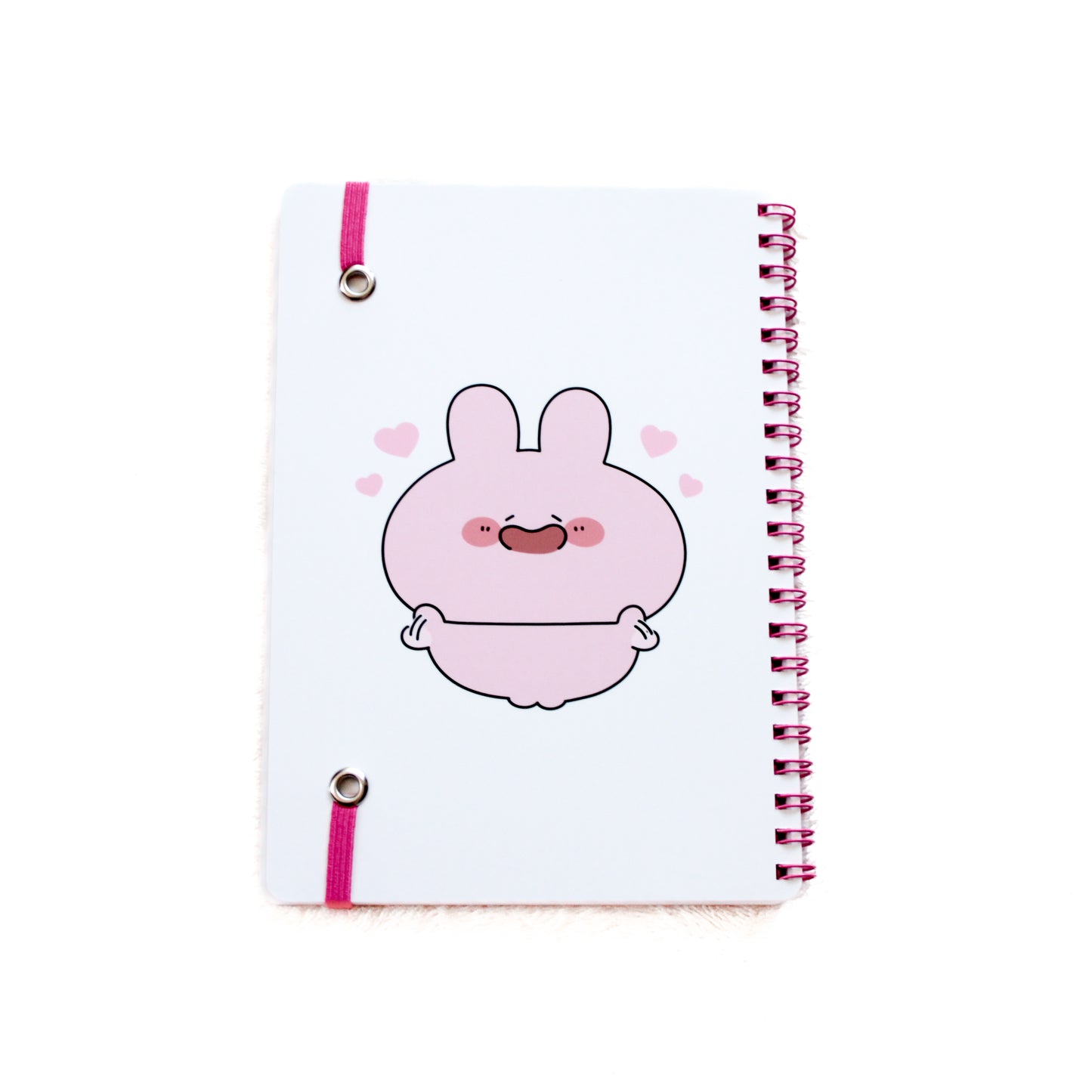 [ASAMIMICHAN] BIG LOVE♡ Ring Notebook with Elastic Band