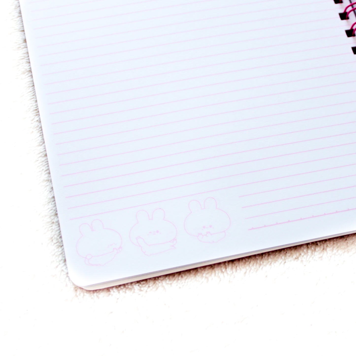 [ASAMIMICHAN] BIG LOVE♡ Ring Notebook with Elastic Band