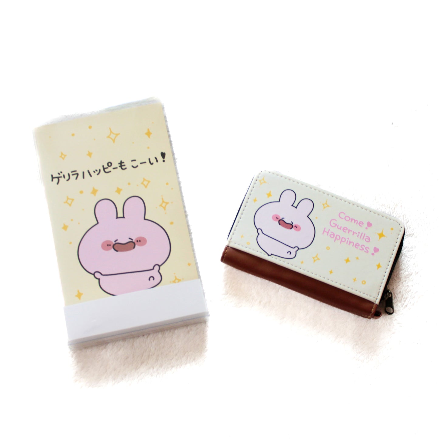 [ASAMIMICHAN] Étui porte-monnaie et cartes "Guerrilla Happy" ✨ [Expédition fin septembre]