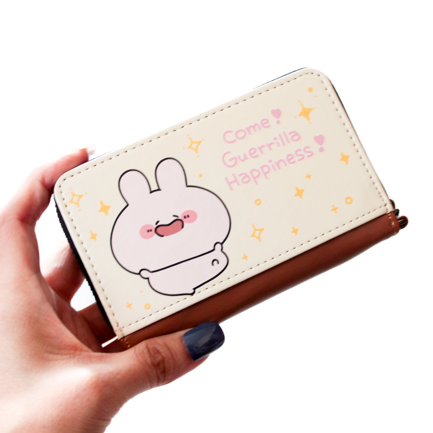 [ASAMIMICHAN] Étui porte-monnaie et cartes "Guerrilla Happy" ✨ [Expédition fin septembre]