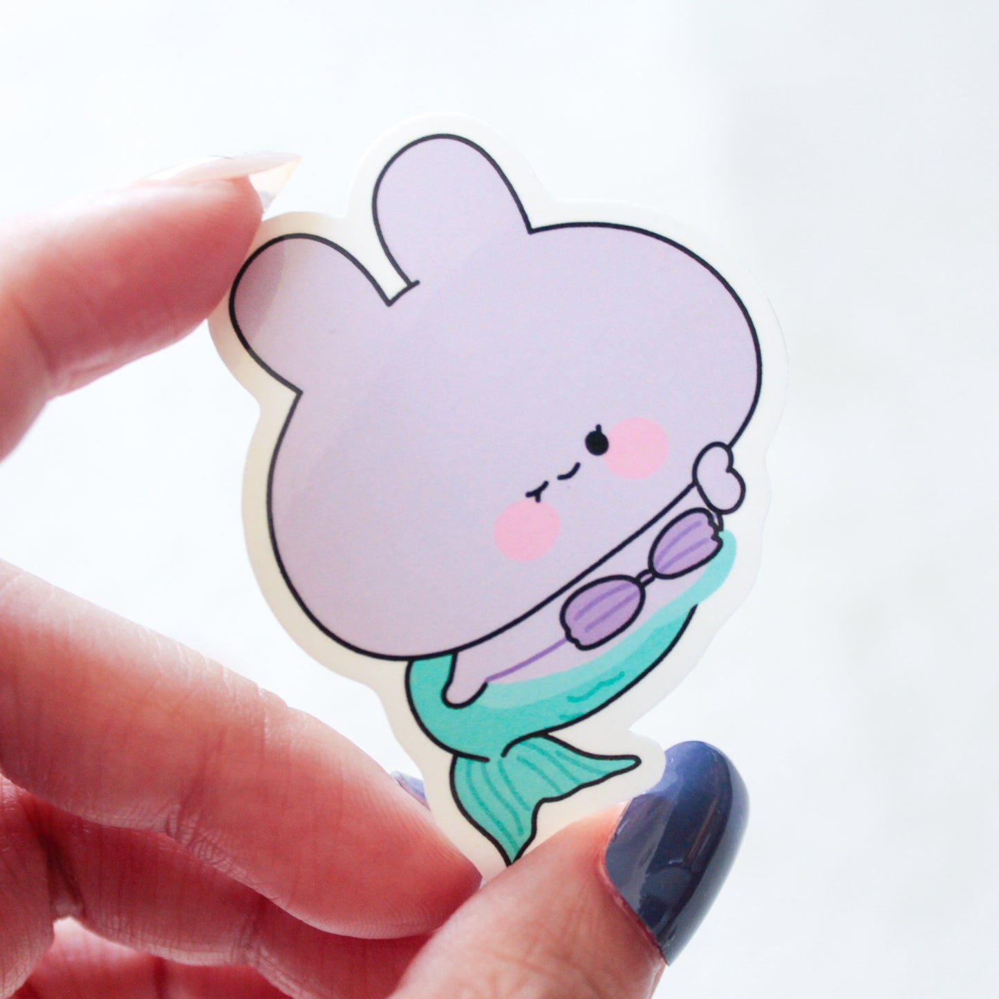 [ASAMIMICHAN] Lot de 3 autocollants Mermaid Asamimi [Expédition fin septembre]