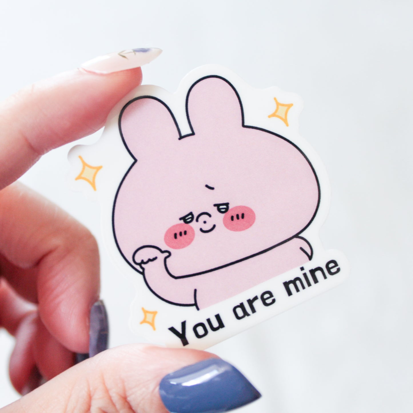 [ASAMIMICHAN] Message Sticker Set (5 pieces)