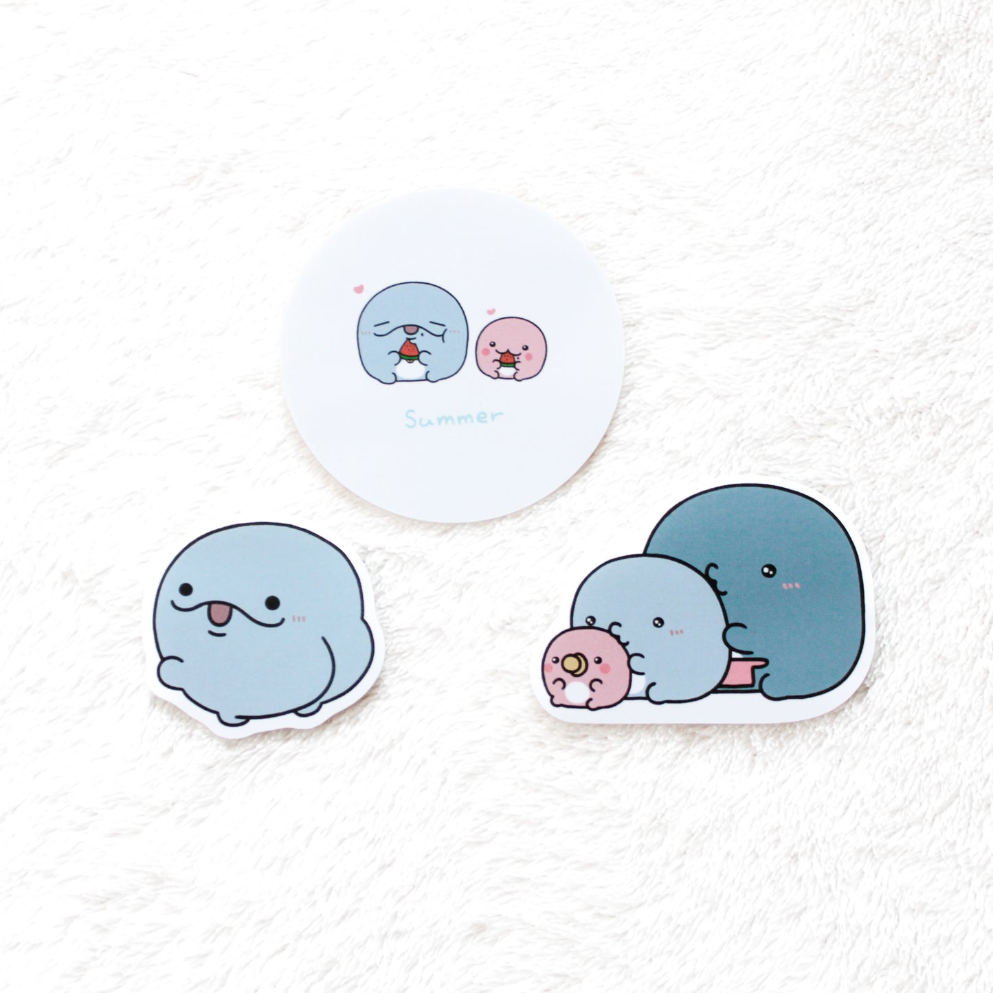 [OYAKOIRUKA] Sticker Set (Set of 3) [Expédition fin septembre]