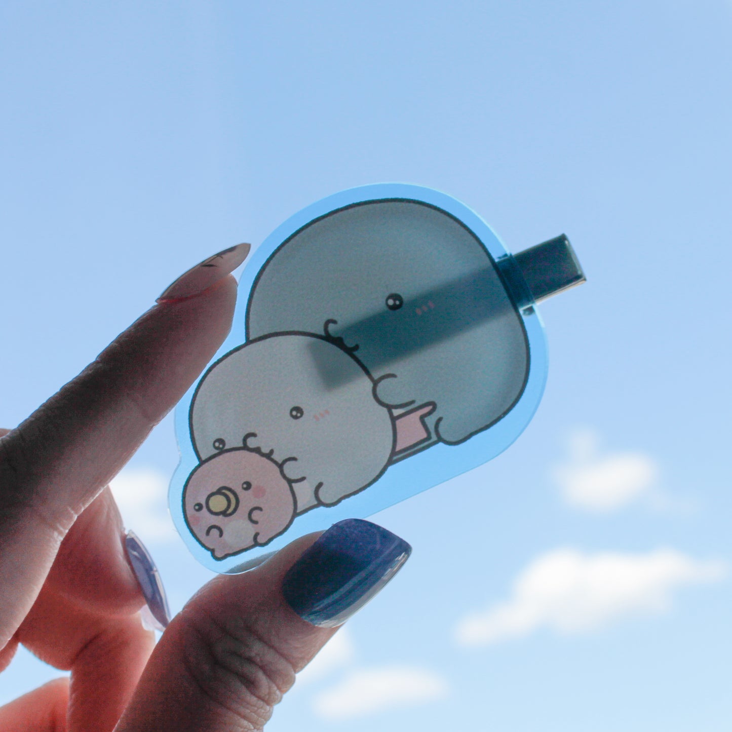 [OYAKOIRUKA] Choisissez ♪ Set complet de pinces à cheveux couleur transparente (5 types) [Expédition fin septembre]