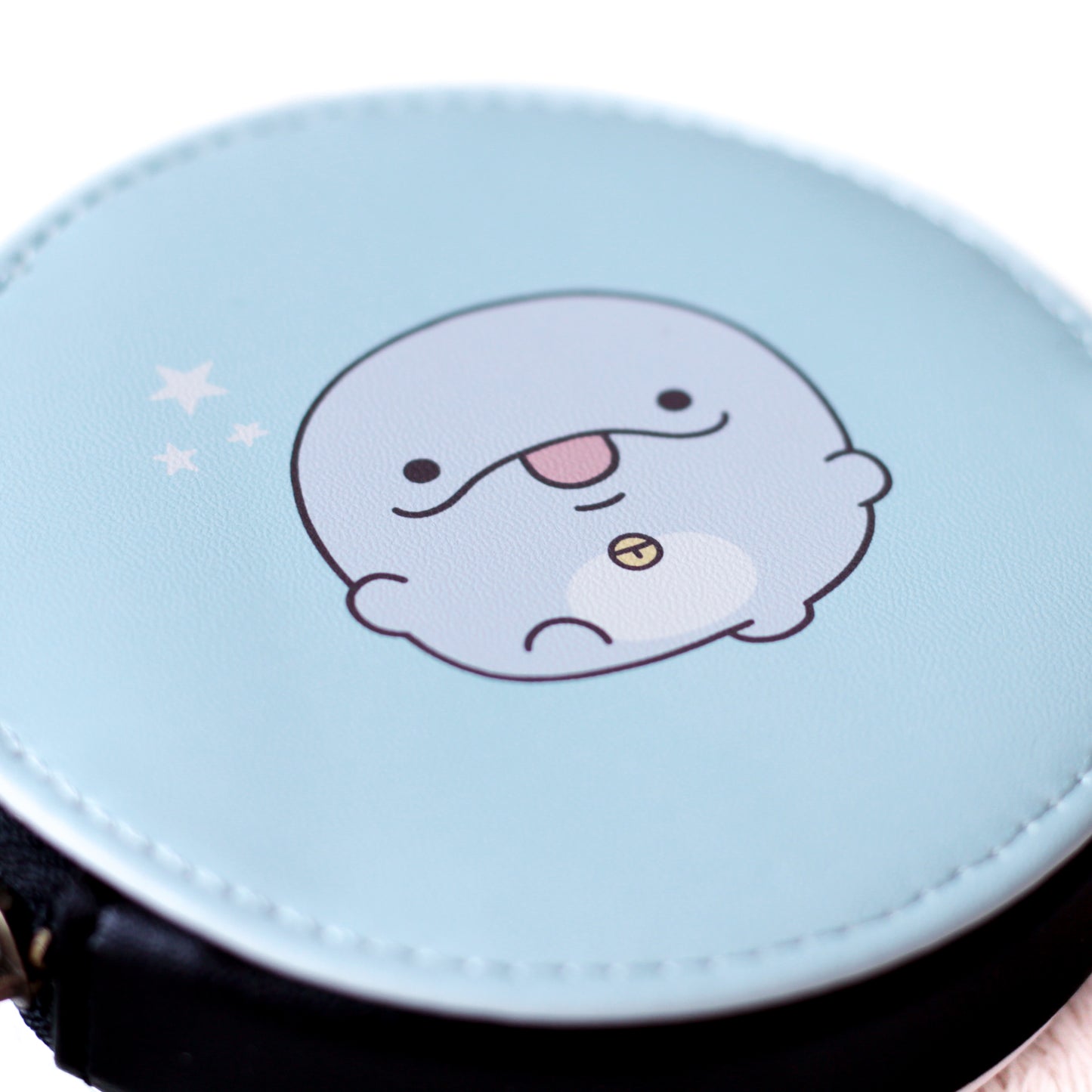 【親子イルカ】ラウンドコインケース【10月中旬発送】