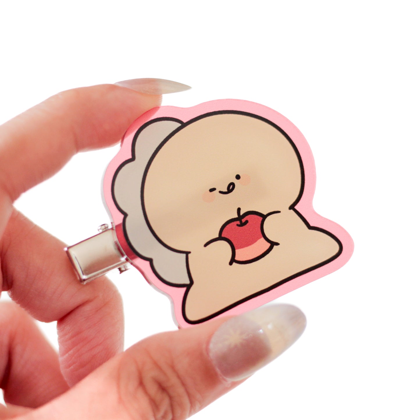 [KOMARIZAURUSU] 可選♪透明色瀏海夾(全2款)[10月中旬出貨]