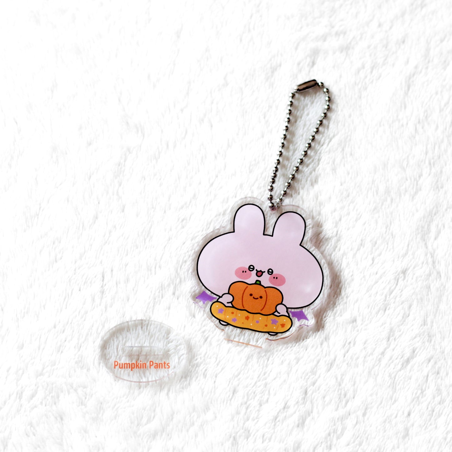 [ASAMIMICHAN] Segreto incluso♪ Portachiavi acrilico con supporto casuale di Halloween (5 tipi in totale) [Spedizione a metà ottobre]