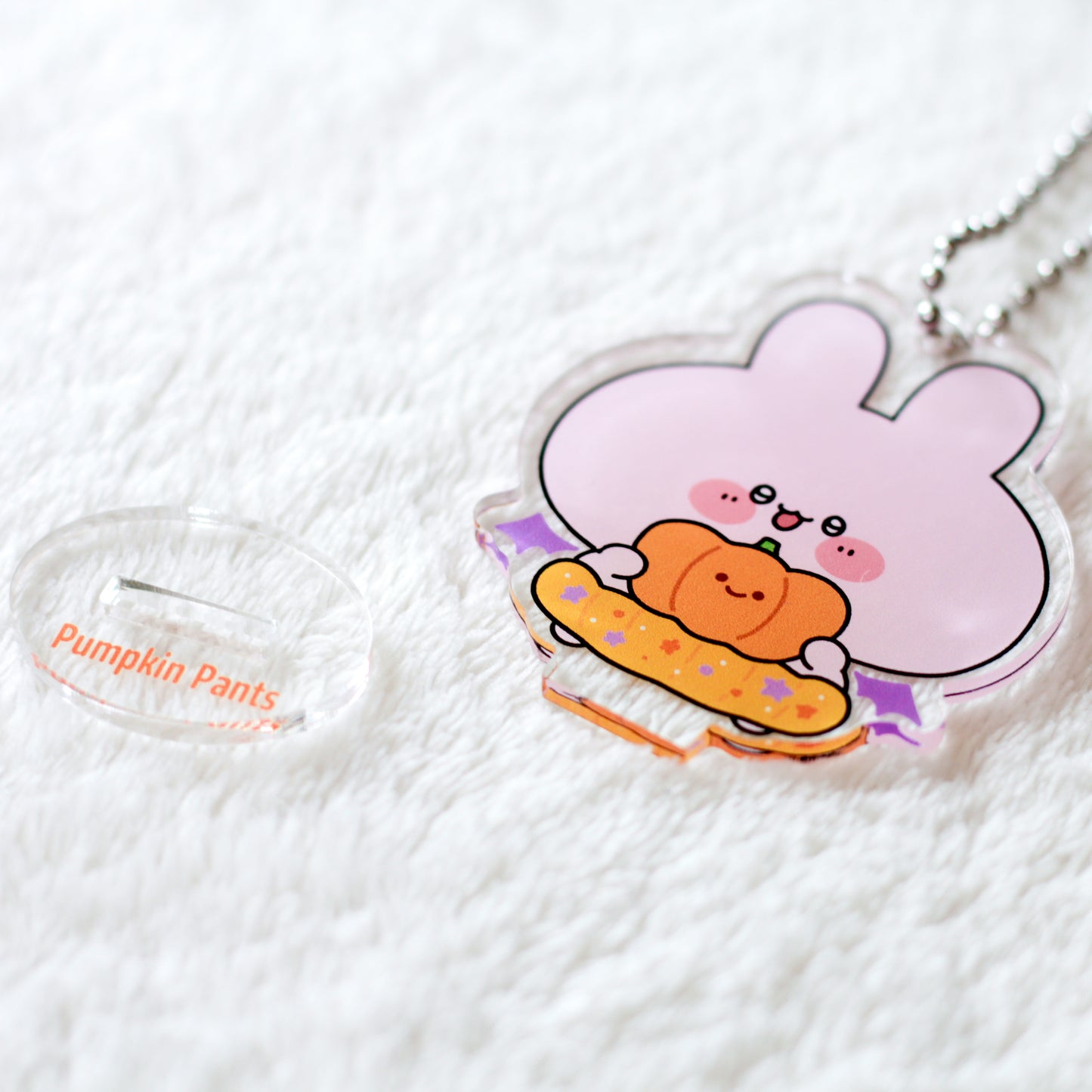 [ASAMIMICHAN] Segreto incluso♪ Portachiavi acrilico con supporto casuale di Halloween (5 tipi in totale) [Spedizione a metà ottobre]