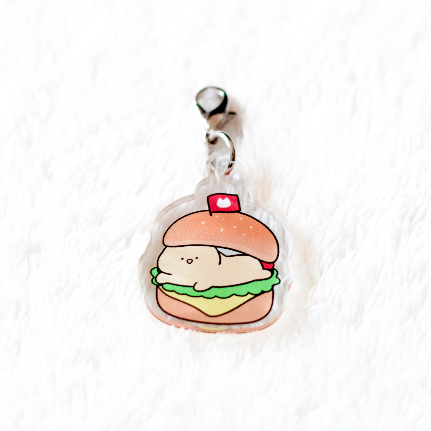 [KOMARIZAURUSU] Pickable♪ Mini Acrylic Charm (All 3 types) [Shipping in mid-October]