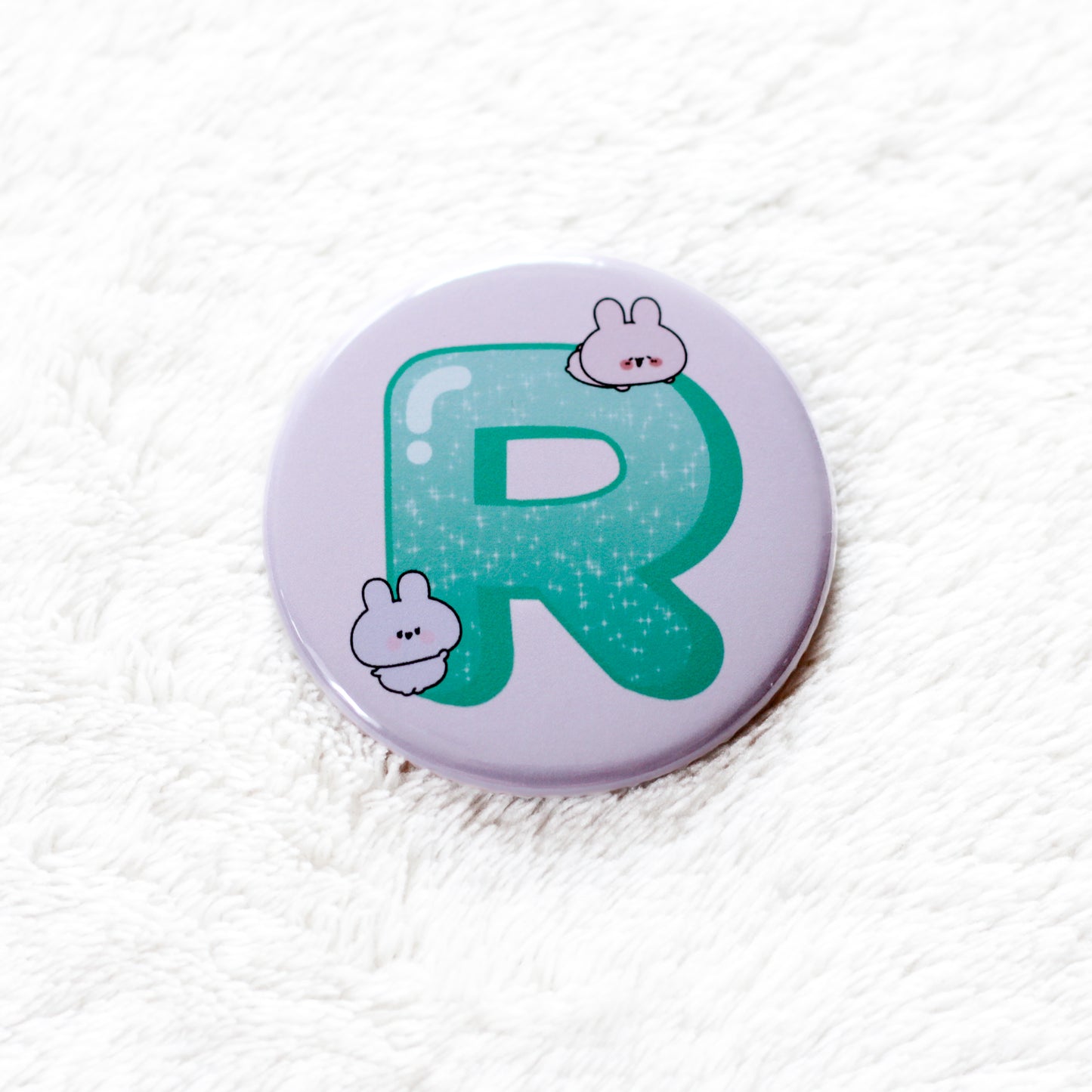 [ASAMIMICHAN] ASAMIMI ALPHABET♡Anstecker [Versand Mitte Oktober]