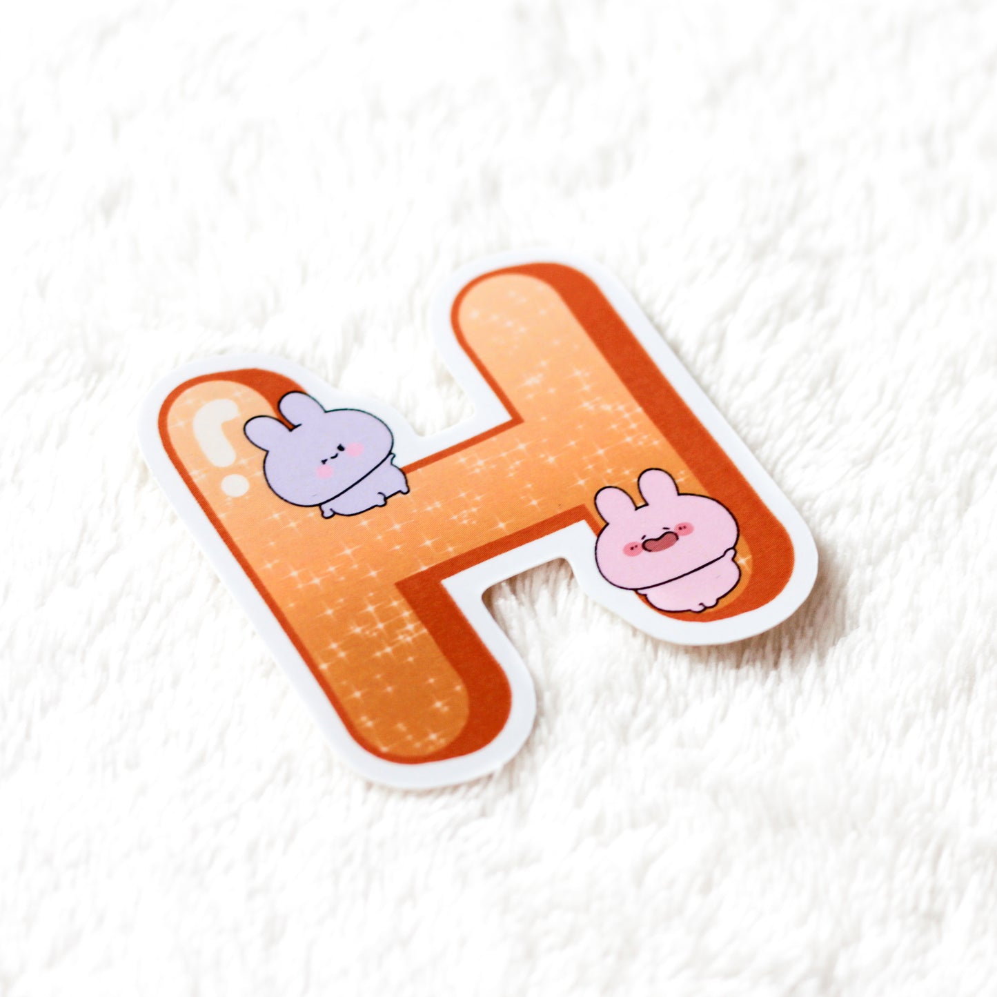 [ASAMIMICHAN] ASAMIMI ALPHABET♡Sticker [Shipping in mid-October]
