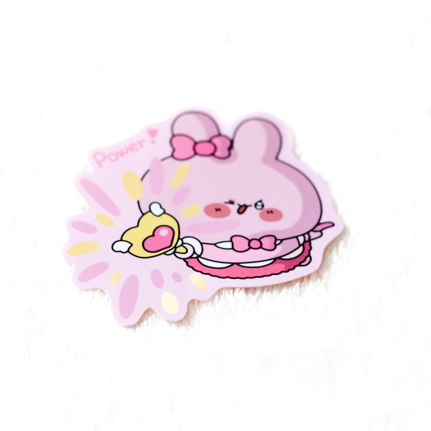 [ASAMIMICHAN] T-shirt Magical Girl Asamimimi (avec sticker) [Expédition mi-octobre]