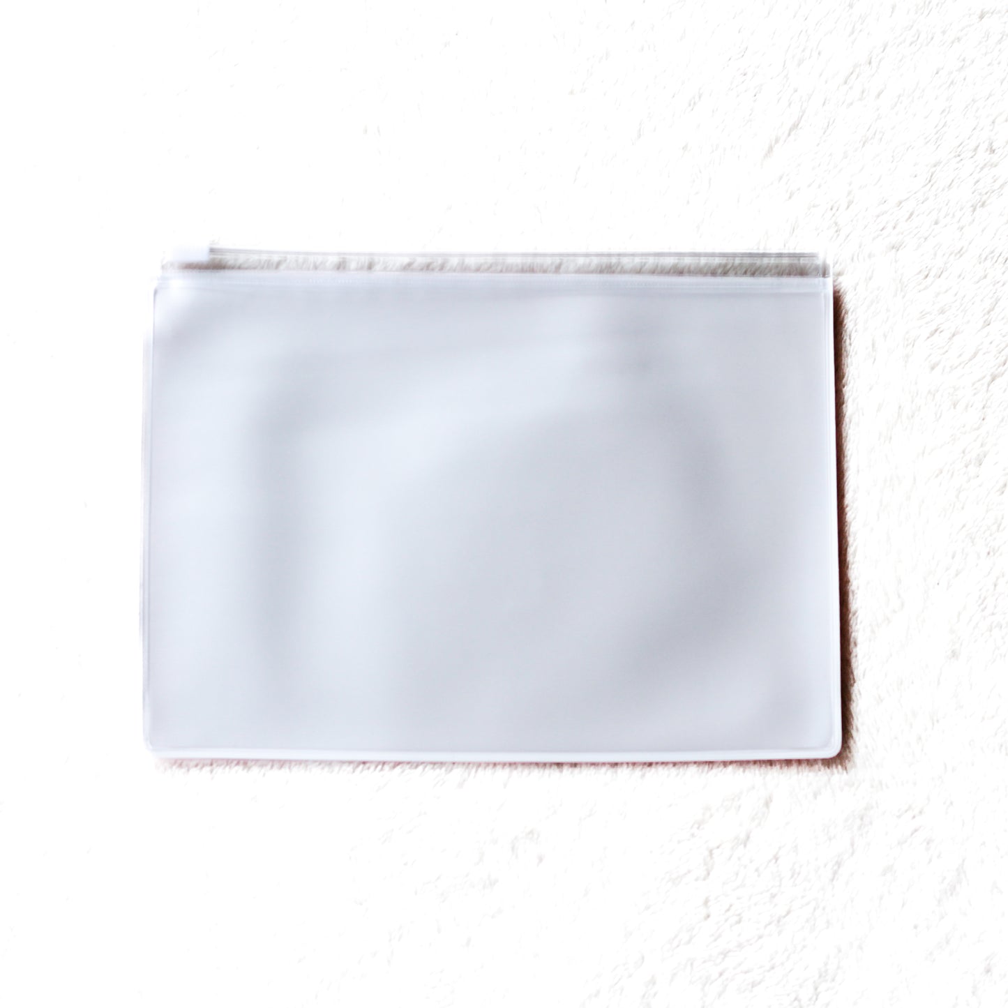 [ASAMIMICHAN] Pochette coulissante transparente à motif intégral [Expédition mi-octobre]