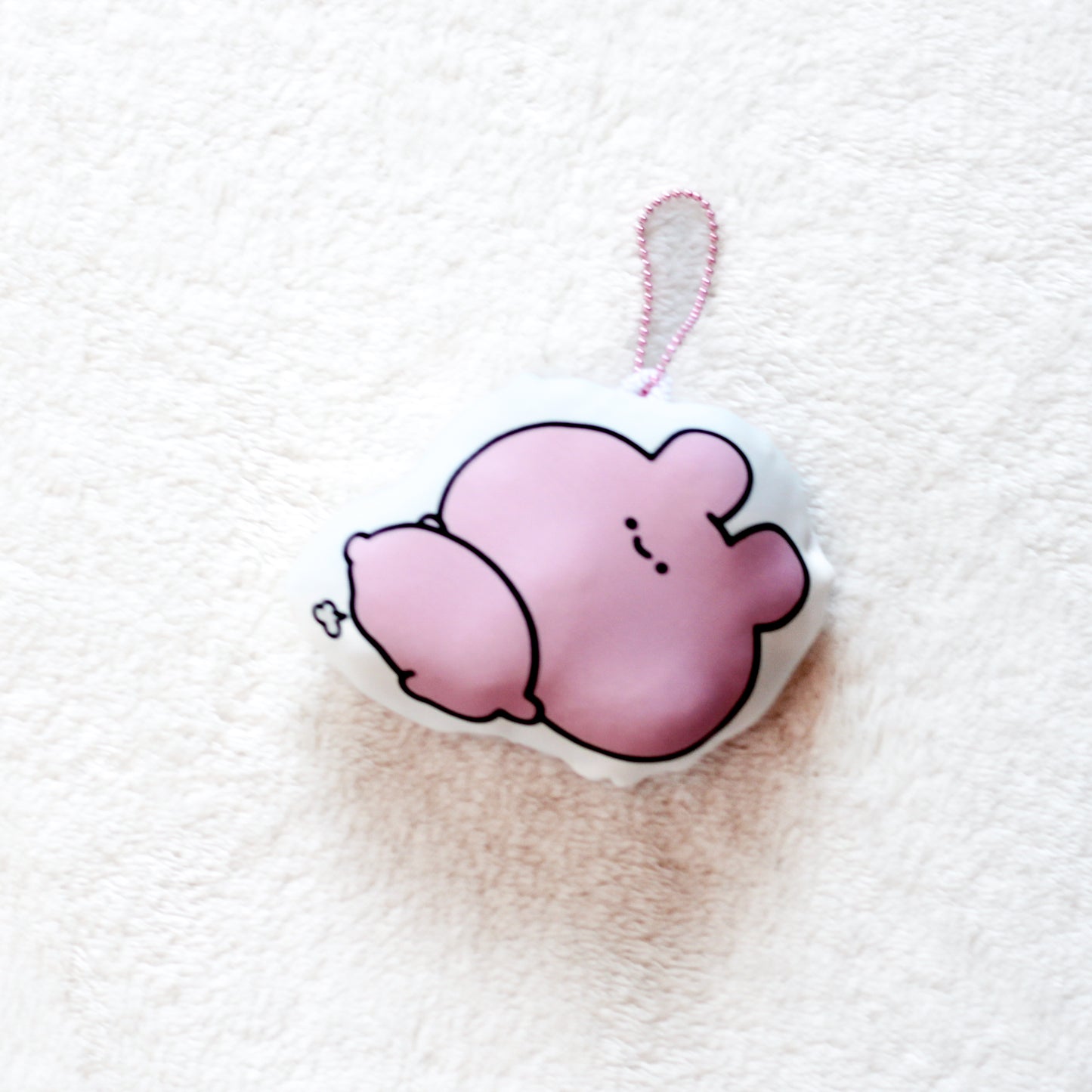 [ASAMIMICHAN] 彈力軟墊鑰匙圈[10月中旬発送]