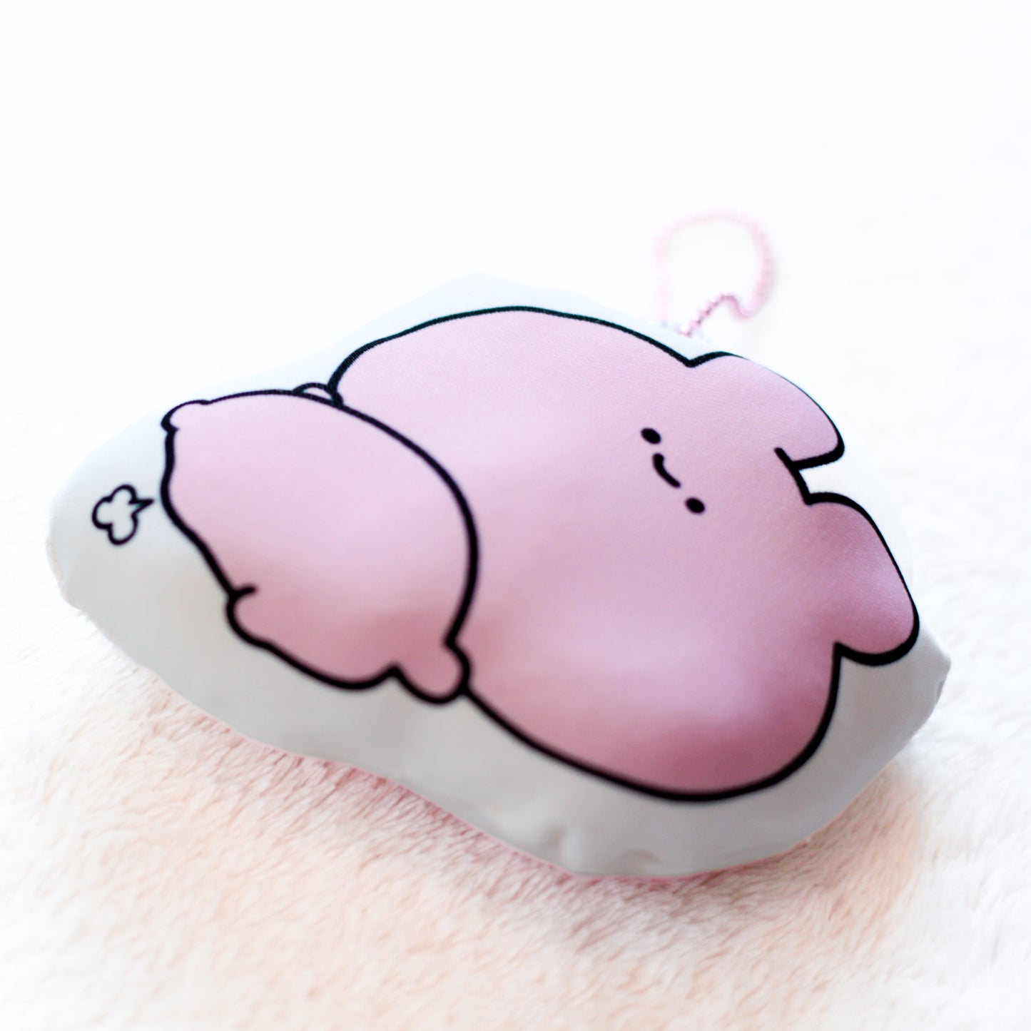 [ASAMIMICHAN] 彈力軟墊鑰匙圈[10月中旬発送]