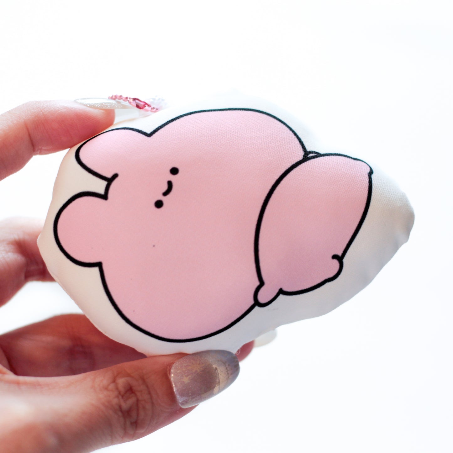 [ASAMIMICHAN] 彈力軟墊鑰匙圈[10月中旬発送]