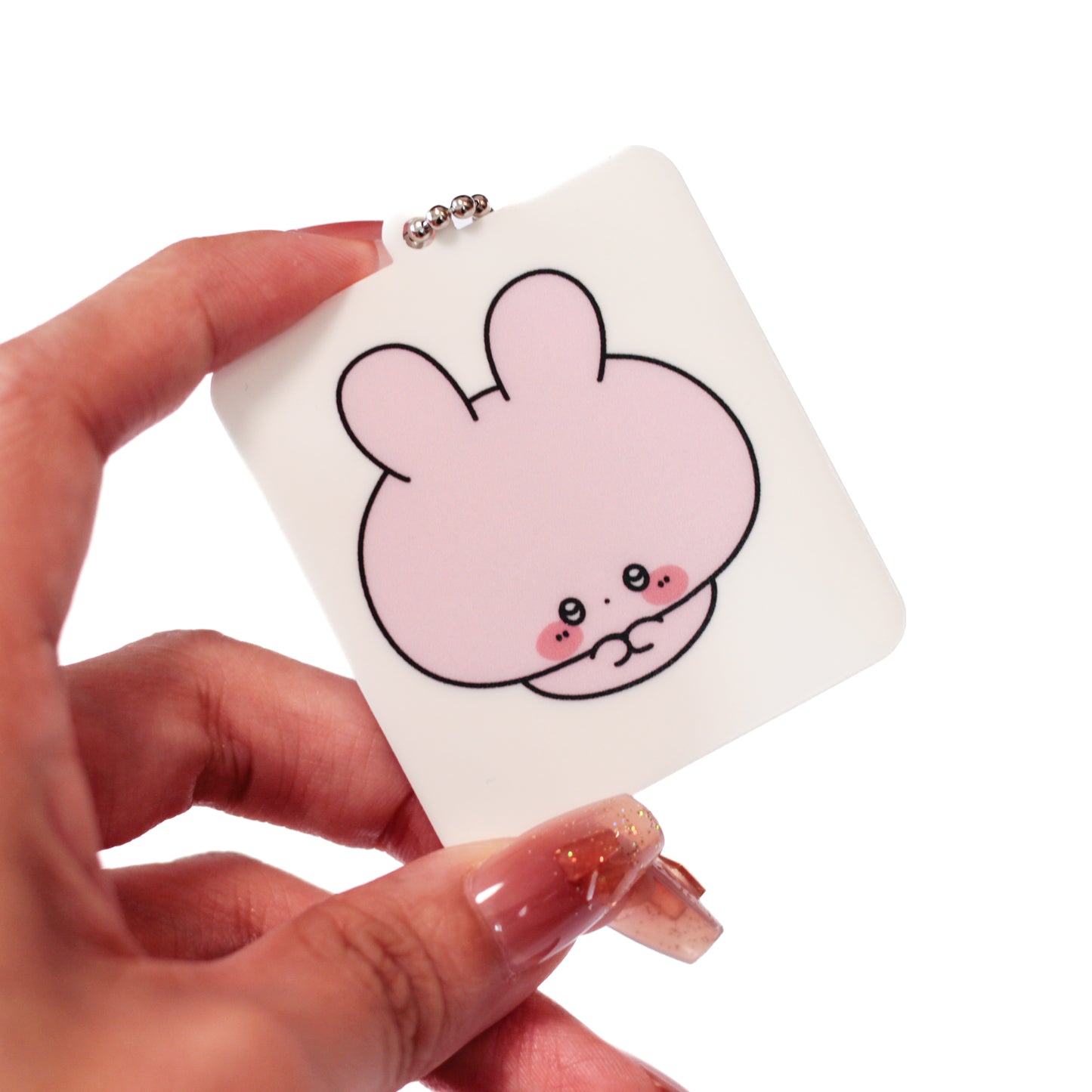 [ASAMIMICHAN] Von oben und unten Winkel ♡ doppelseitiger Acryl-Schlüsselanhänger [Versand Mitte November]