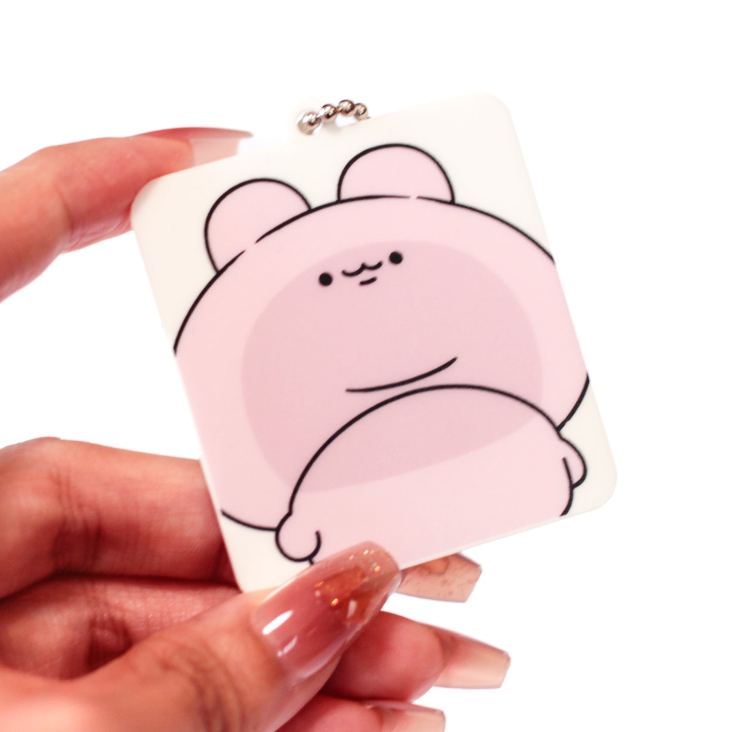 [ASAMIMICHAN] Von oben und unten Winkel ♡ doppelseitiger Acryl-Schlüsselanhänger [Versand Mitte November]