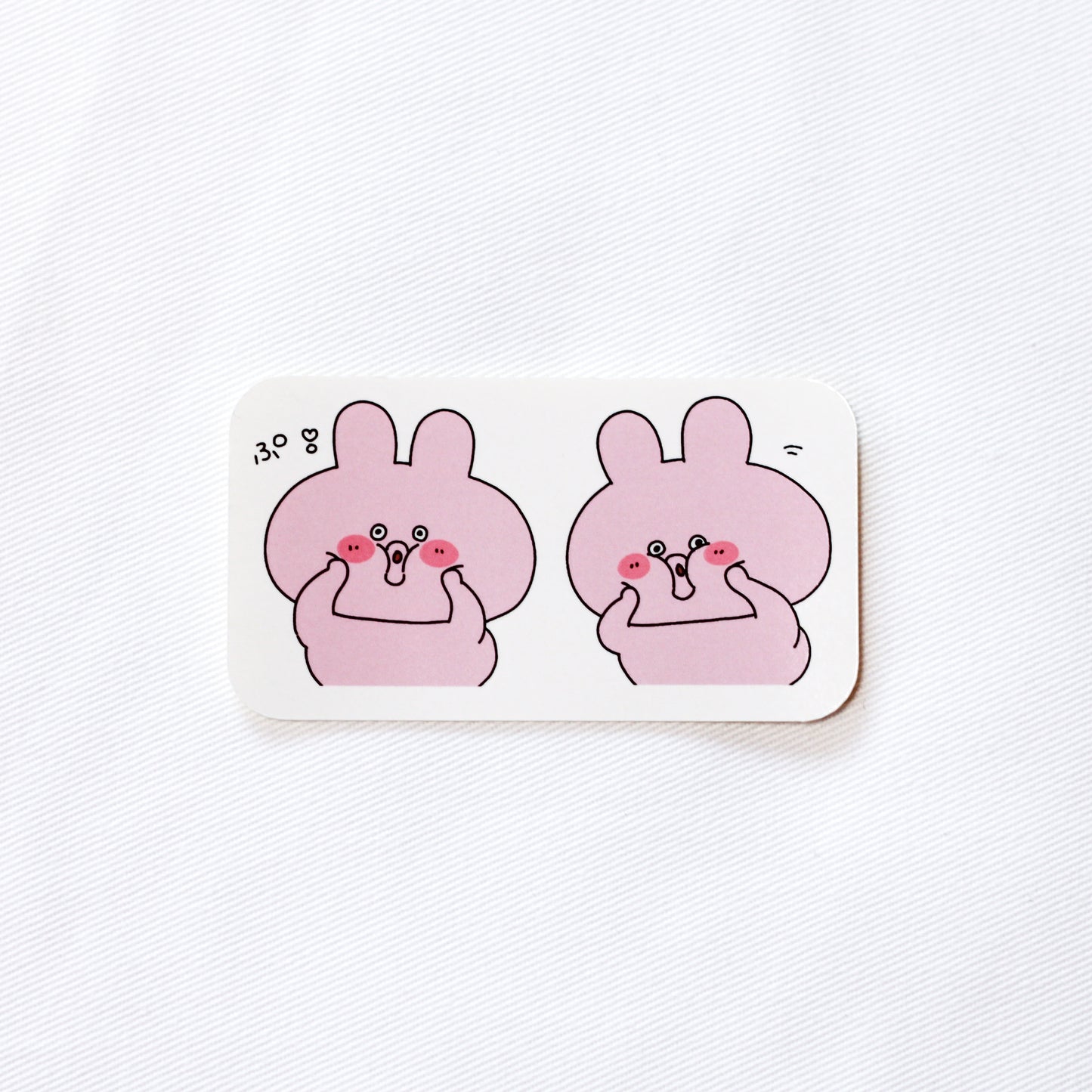[ASAMIMICHAN] Appuppu Sticker [Shipping in mid-November]