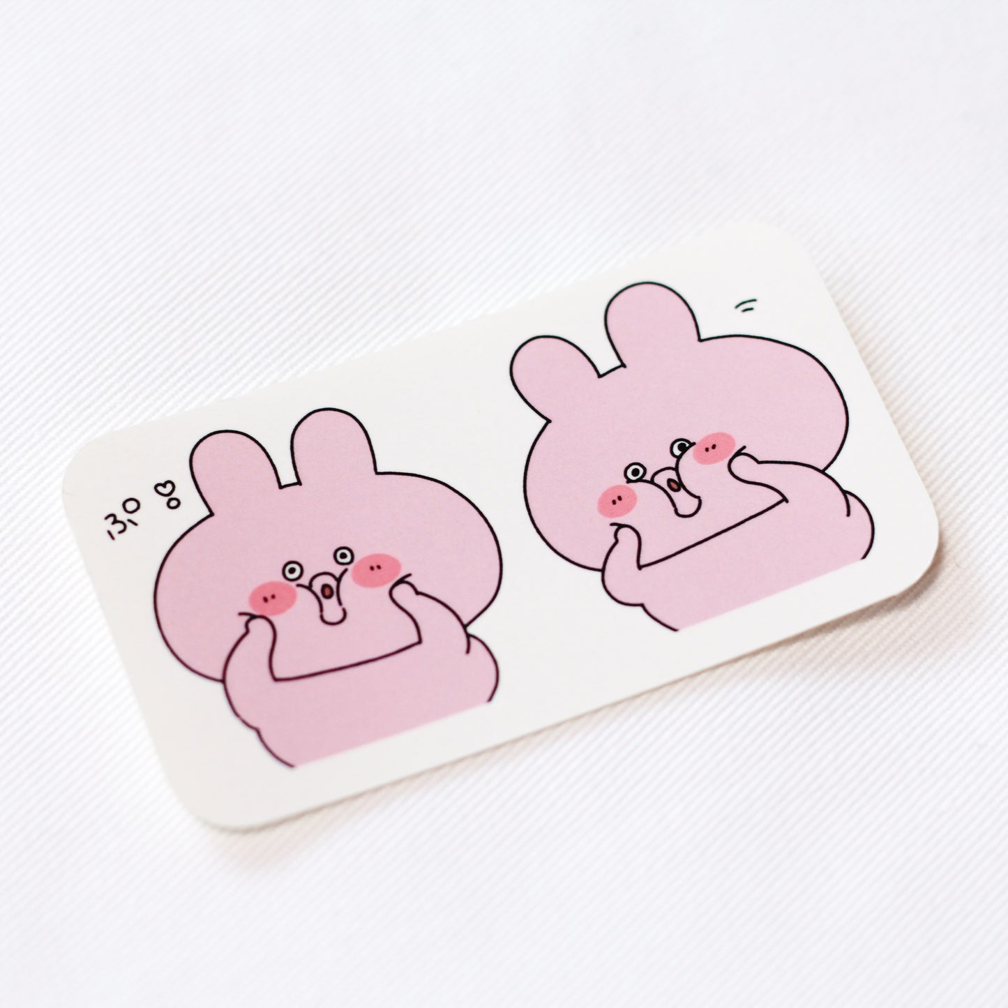 [ASAMIMICHAN] Appuppu Sticker [Shipping in mid-November]