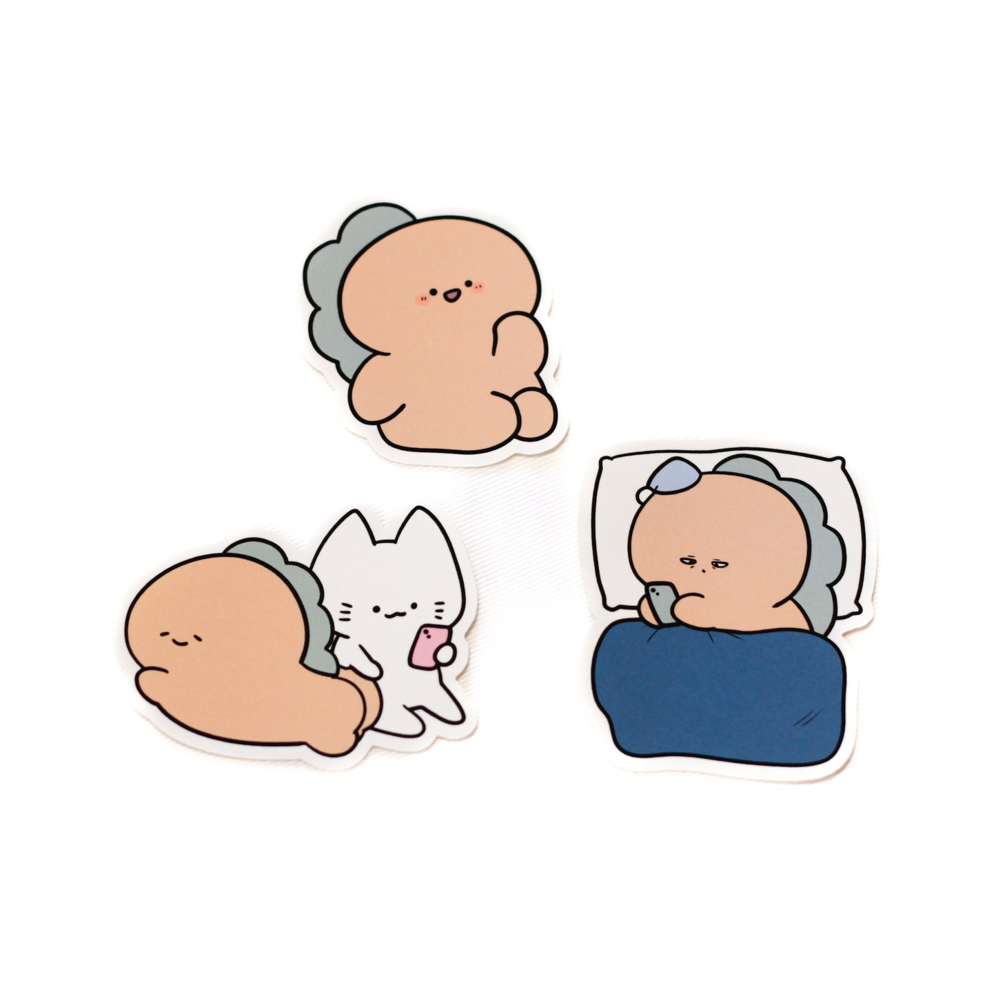 [KOMARIZAURUSU] Sticker Set (Set of 3) [Expédition mi-novembre]