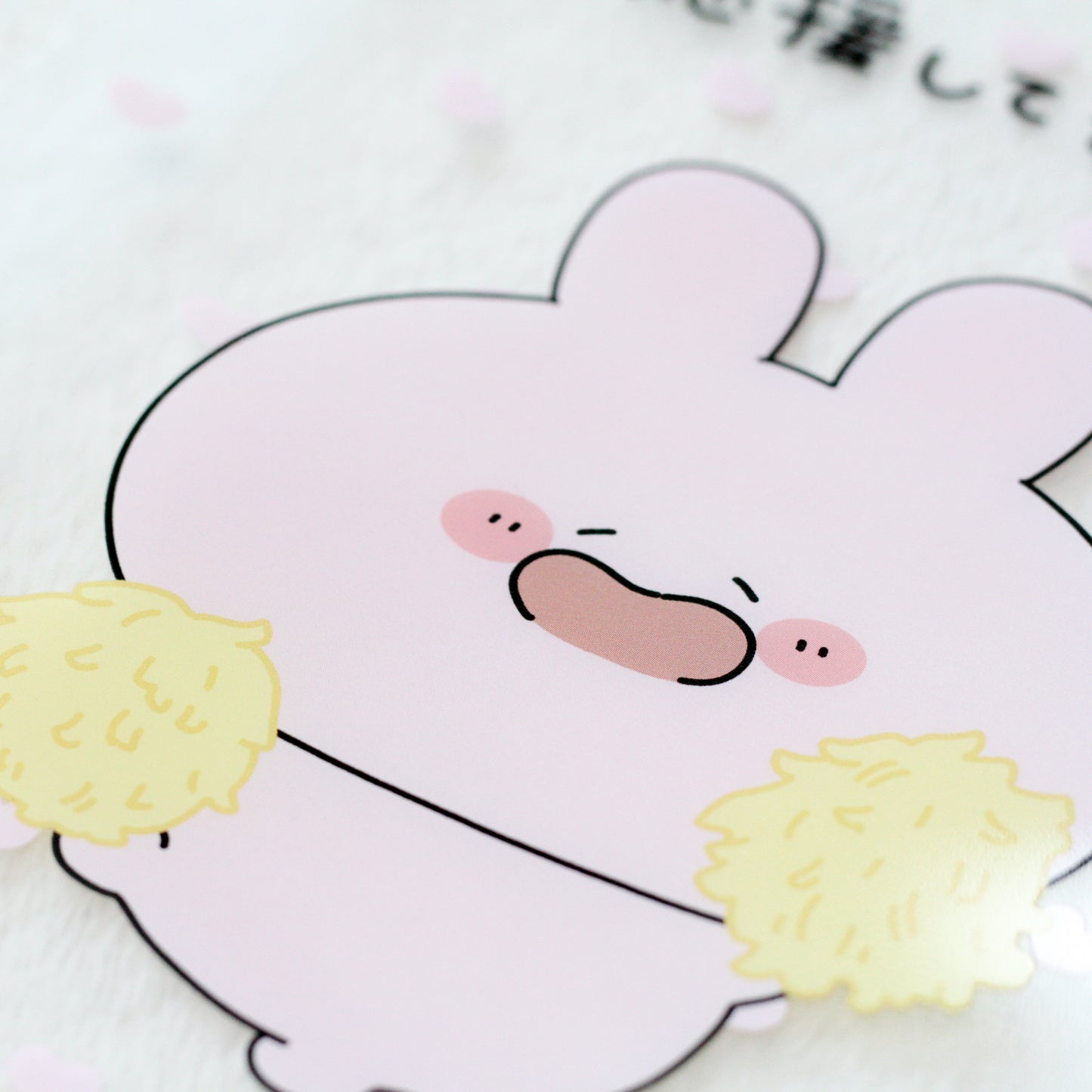 【あさみみちゃん】応援してるよ❣️A5シート下敷き