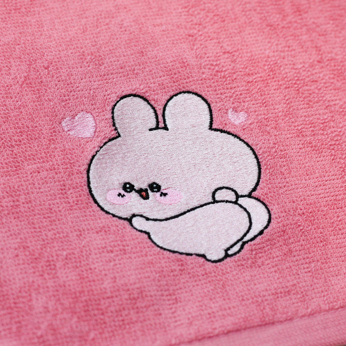 [ASAMIMICHAN] One-point embroidered face towel