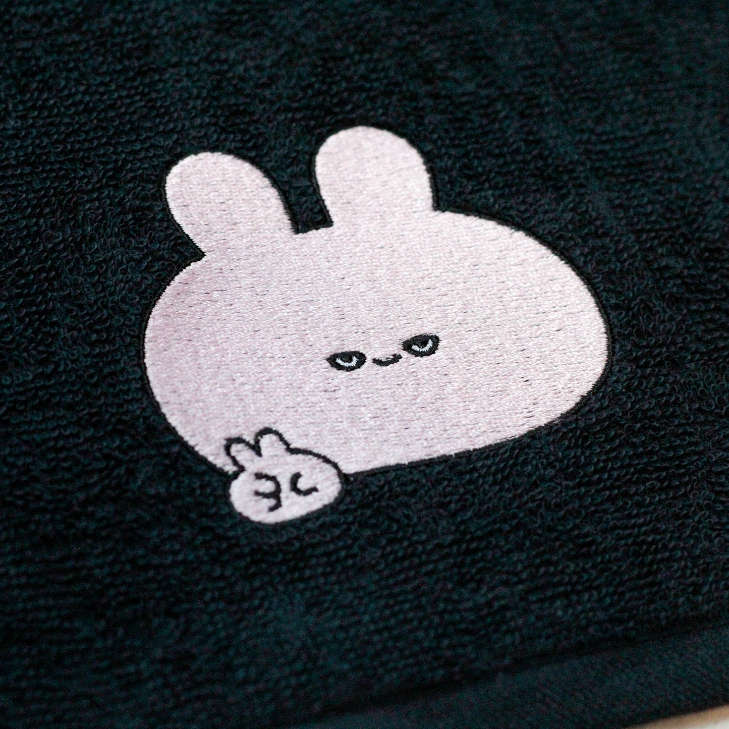 [ASAMIMICHAN] One-point embroidered face towel