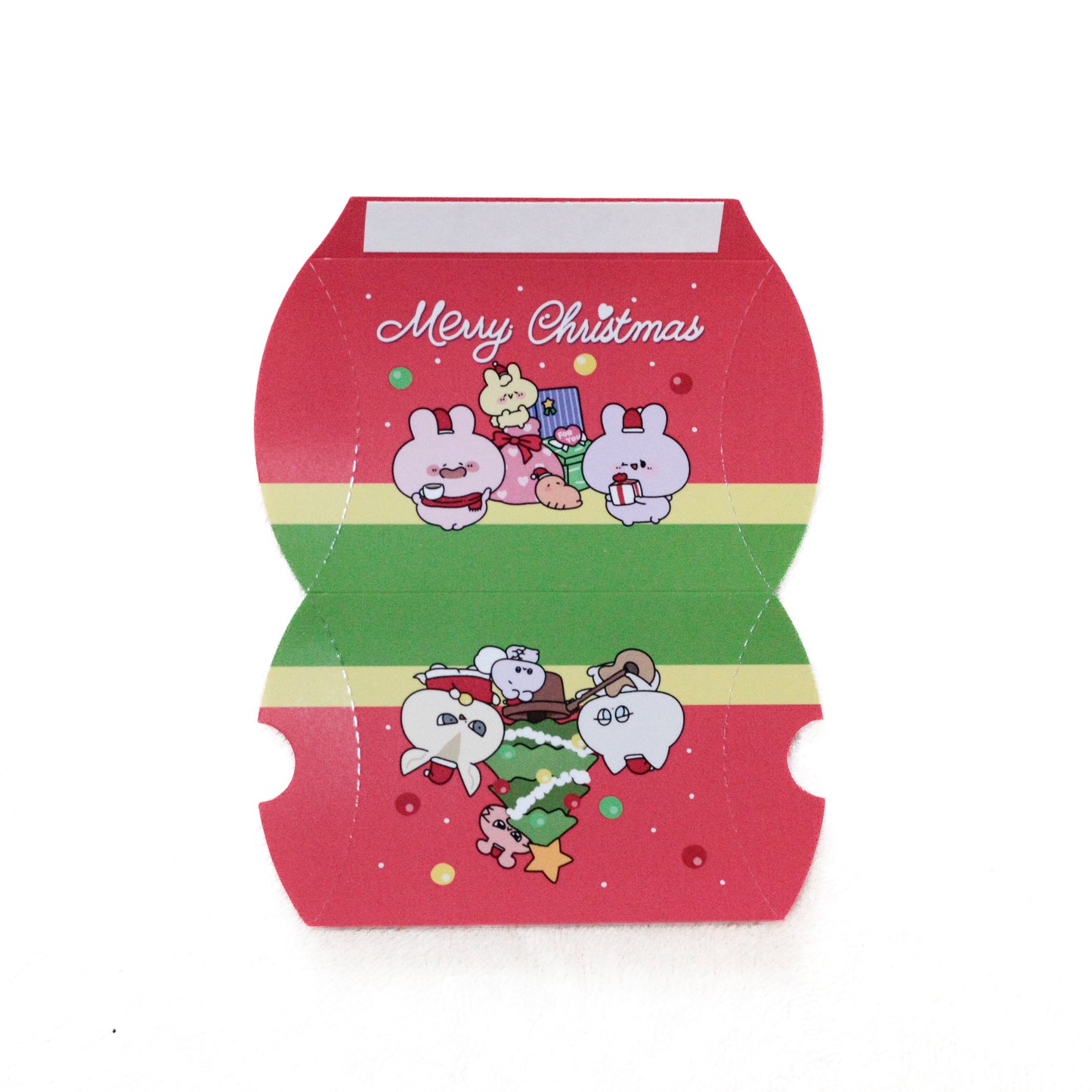 【あさみみちゃん】ピローケース（クリスマスメッセージカード付き）【12月中旬発送】