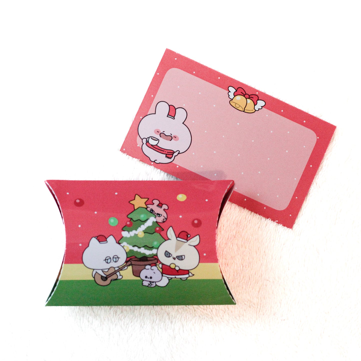 【あさみみちゃん】ピローケース（クリスマスメッセージカード付き）【12月中旬発送】