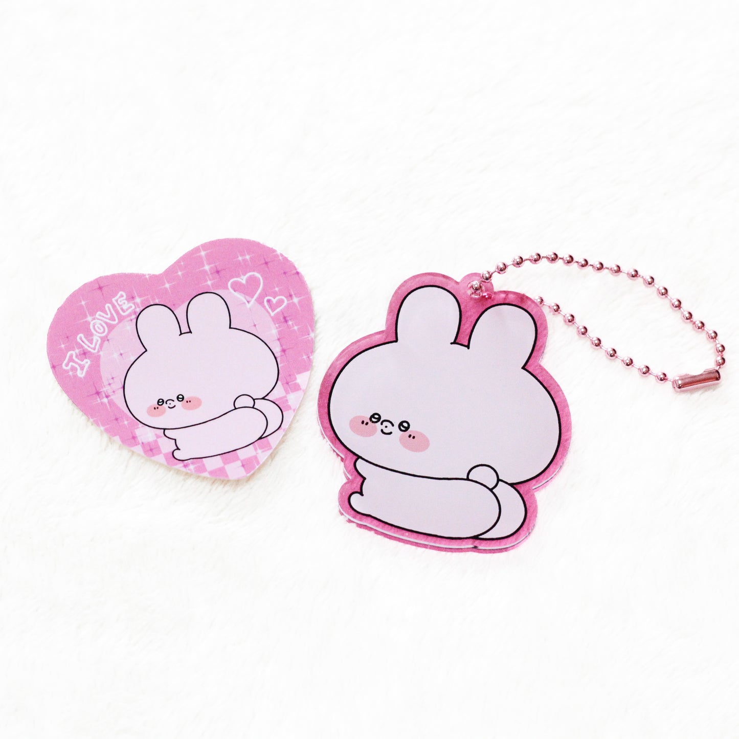 [ASAMIMICHAN]ASAMIMI FAVORITE COLORS♡壓克力鑰匙圈[FUAN-CHAN]