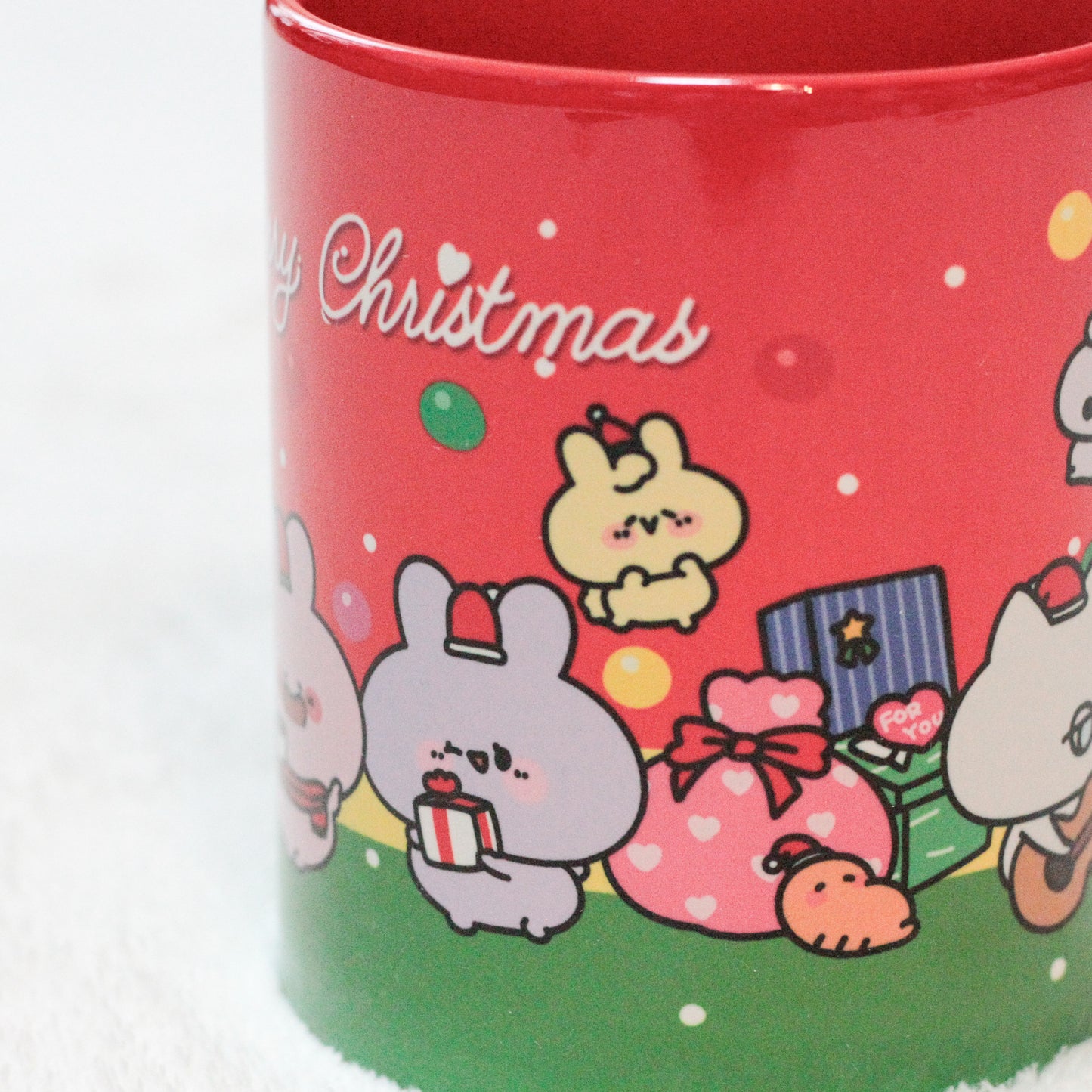 [ASAMIMICHAN] 雙色馬克杯 (聖誕節) [12月中旬出貨]